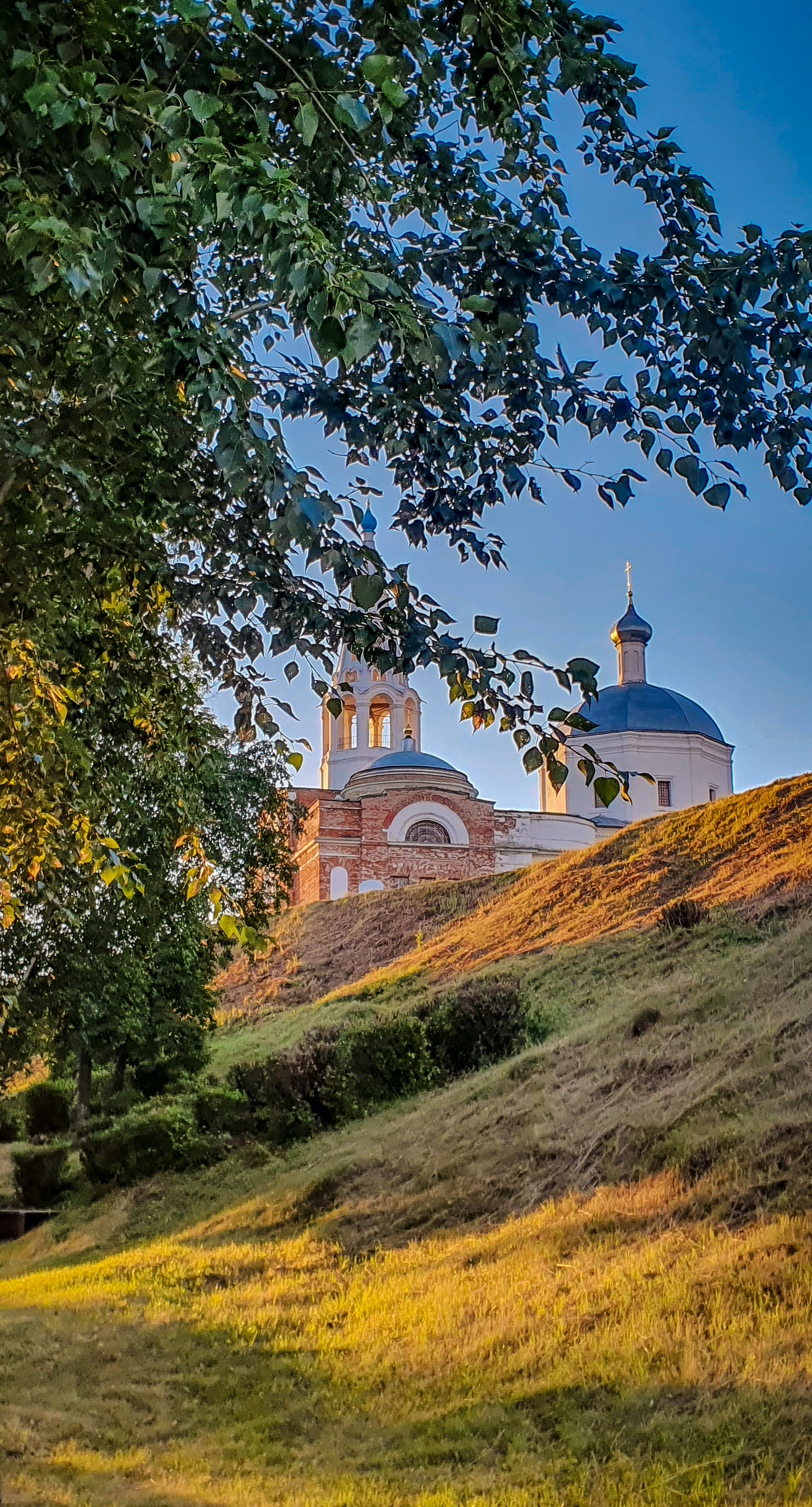 Evening view of Serpukhov from Red Mountain - My, Serpukhov, sights, Architecture, Travel across Russia, Longpost