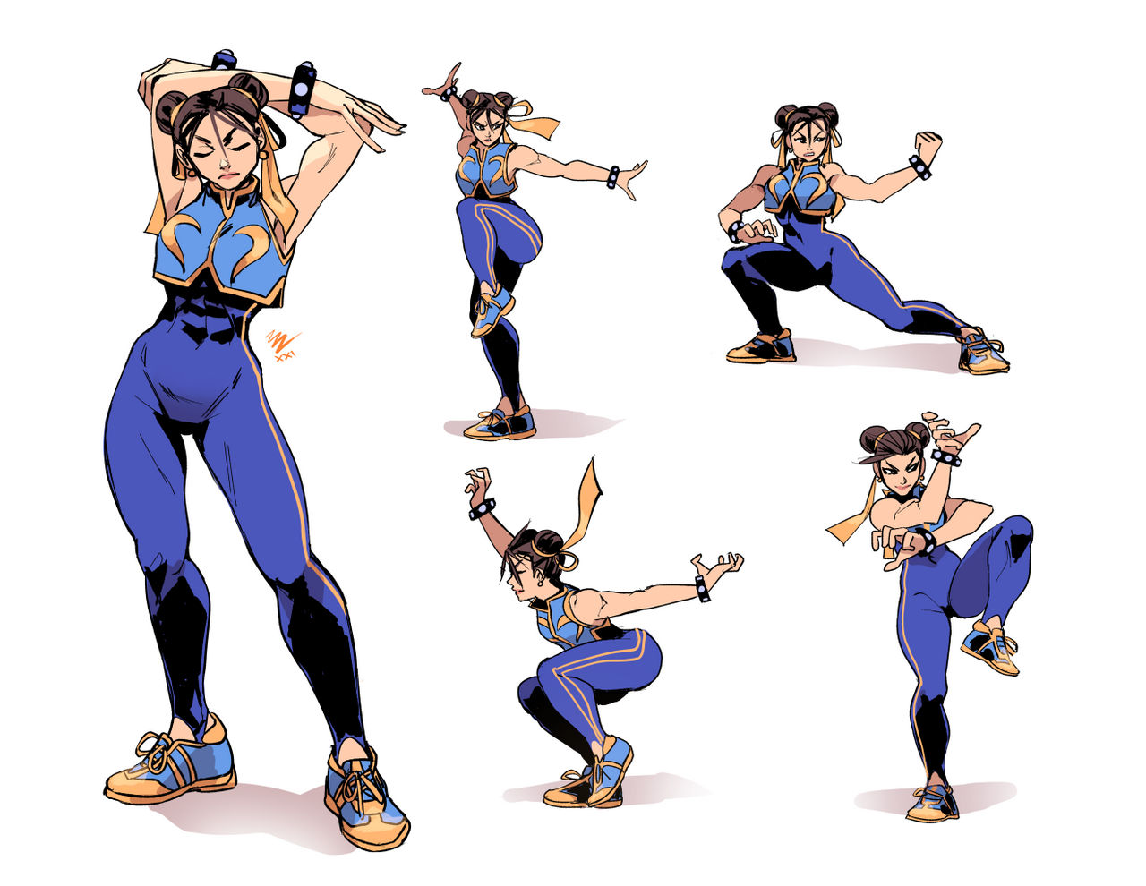 Чунь-Ли /  подборка артов от vashperado - Vashperado, Chun-Li, Street Fighter, Крепкая девушка, Фитоняшка, Девушки, Muscleart, Арт, Рисунок, Скетч, Спортивные девушки, Длиннопост