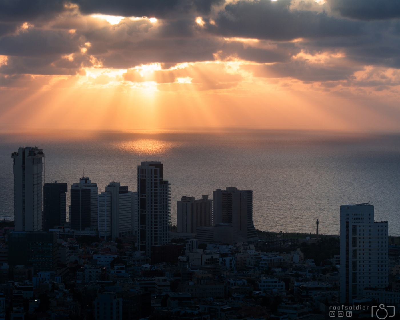 Tel Aviv from one balcony - My, Alexey Golubev, The photo, Photographer, Israel, Canon, I want criticism, Architecture, Town, Tel Aviv, Skyscraper, The property, Overseas property, View from above, Longpost