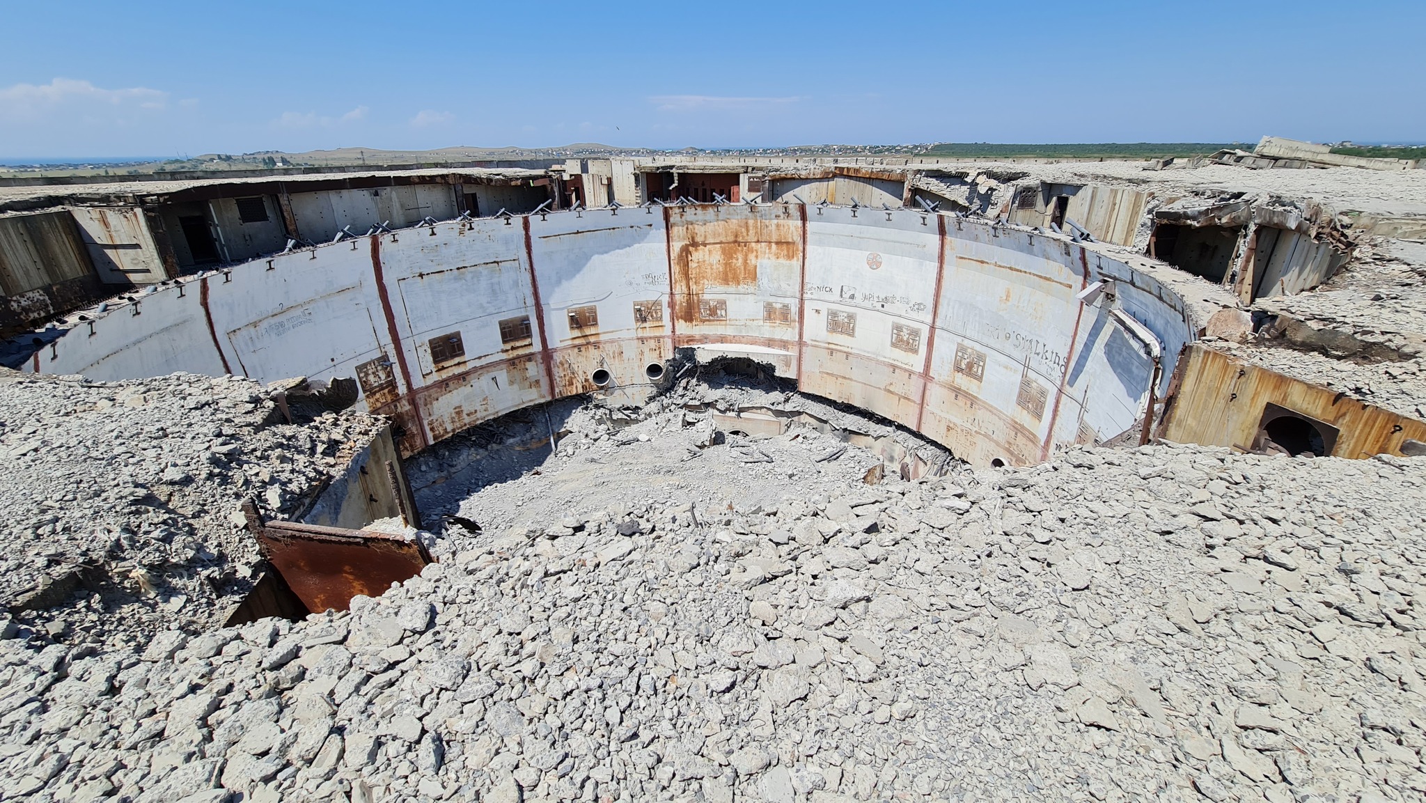 Abandoned nuclear power plant - My, Abandoned, The photo, Mobile photography, Urbanphoto, Longpost, Crimean Nuclear Power Plant