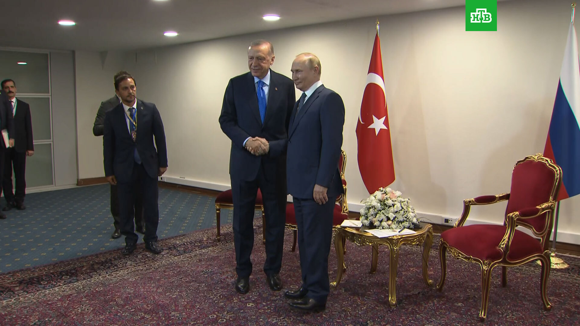 Путин и Эрдоган встреча в Сочи 2022