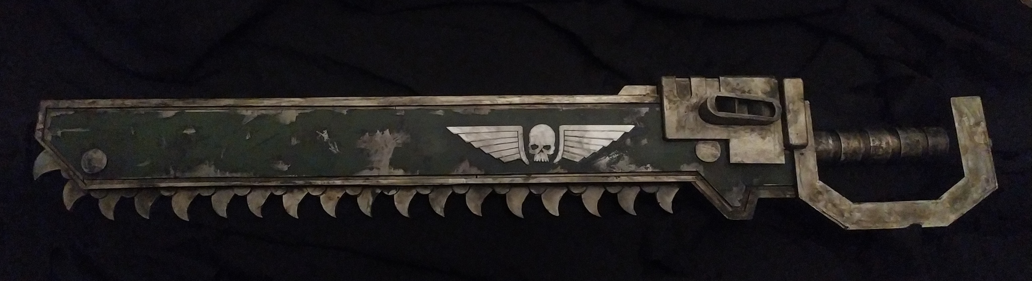 Sawblade of the Imperial Guard Warhammer 40000 - My, Cosplay, Warhammer 40k, Warhammer, Imperial guard, Warhammer cosplay, Longpost