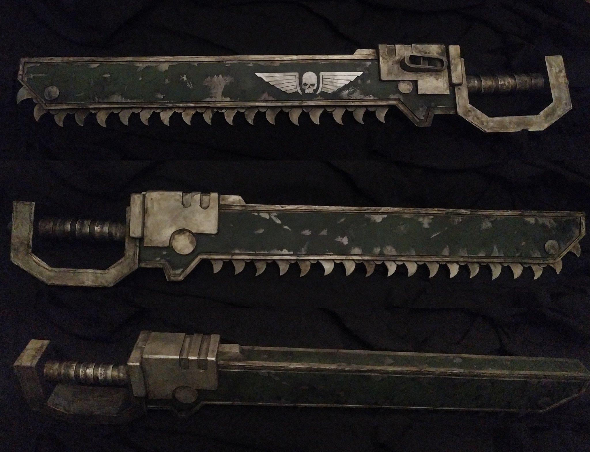 Sawblade of the Imperial Guard Warhammer 40000 - My, Cosplay, Warhammer 40k, Warhammer, Imperial guard, Warhammer cosplay, Longpost