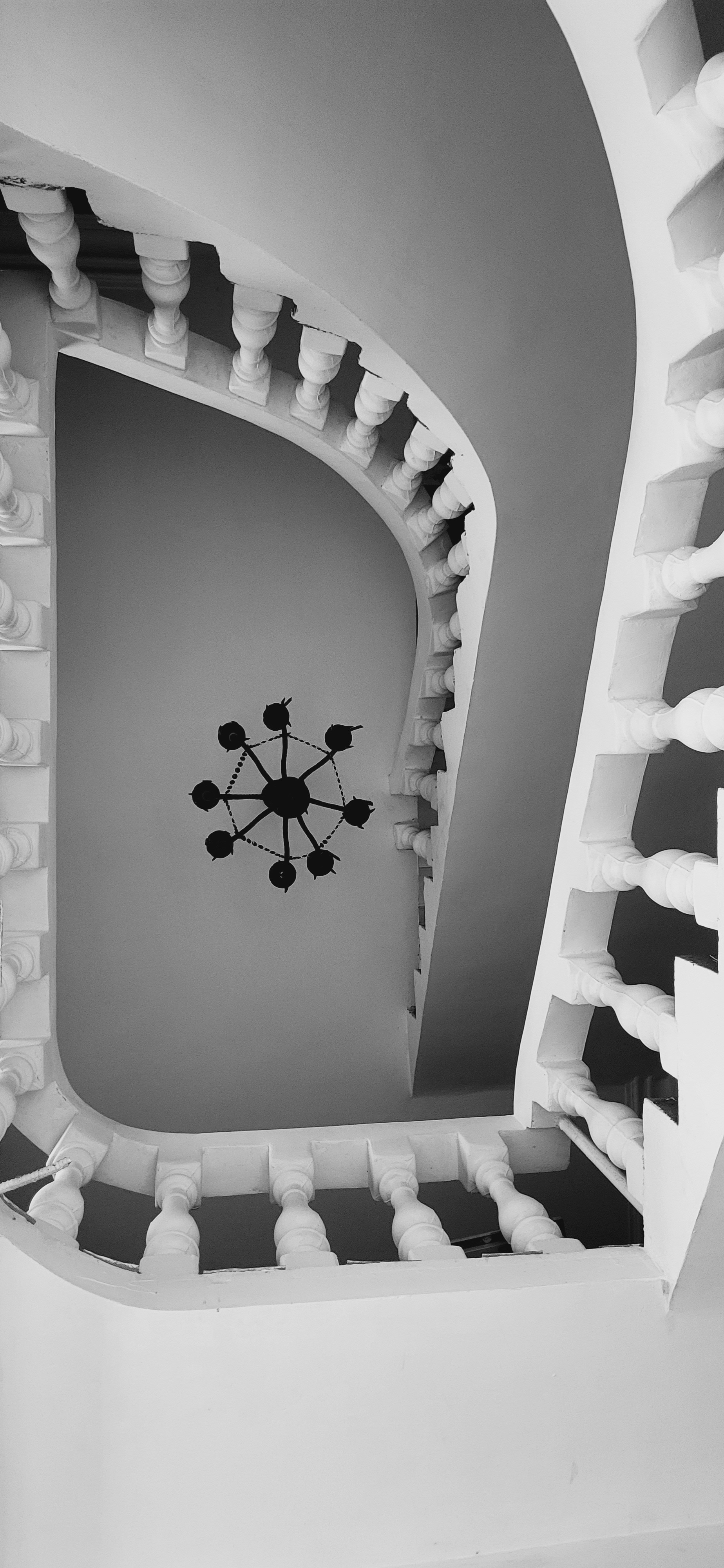 Black and white. - My, The photo, Architecture, Black and white, Stairs, Black Sea, Longpost