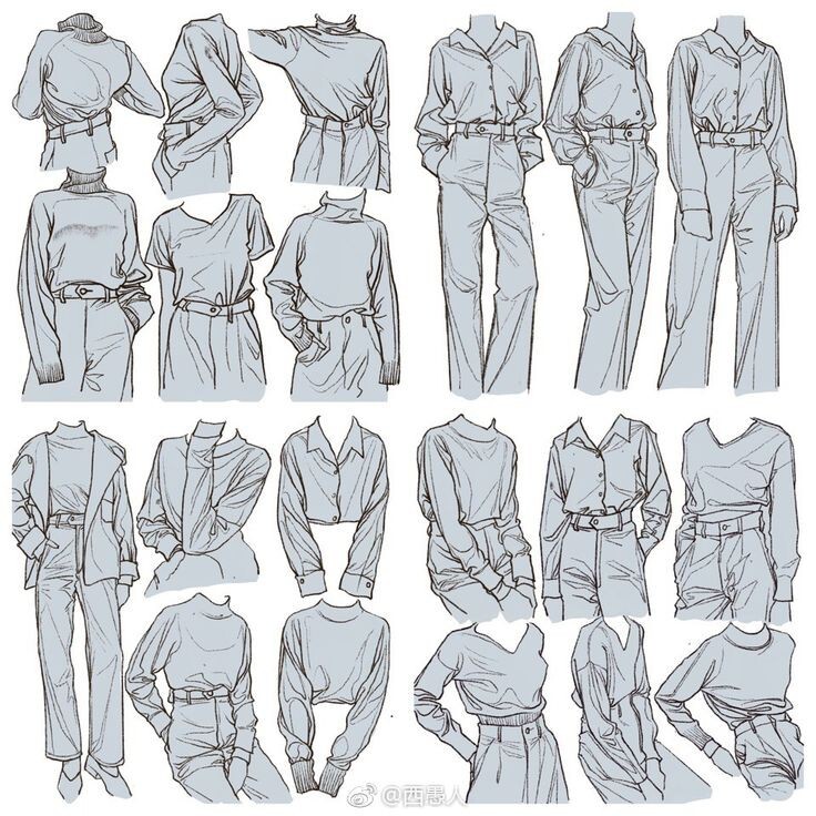 Tutorial reference and clothing anime 2013509 on animeshercom