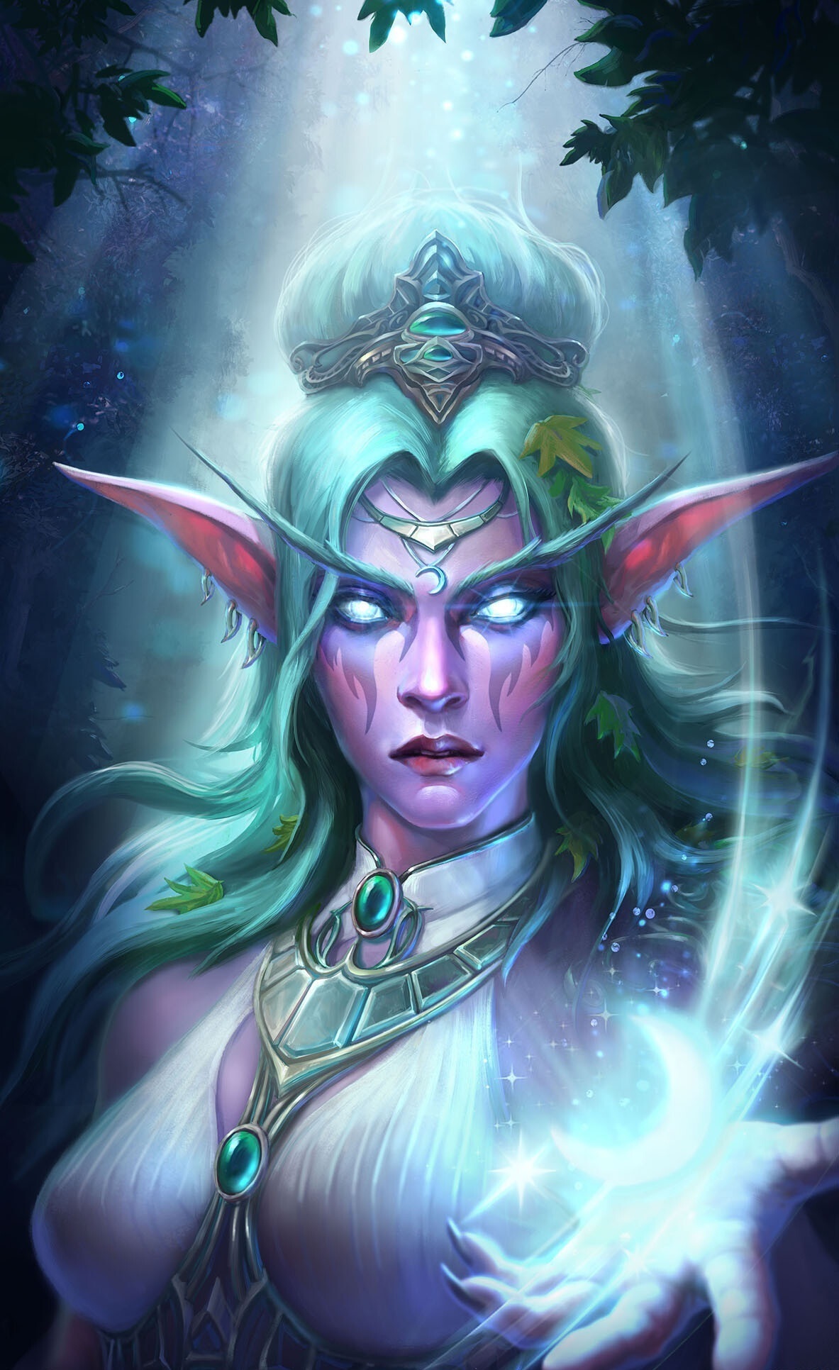 “He is not Ilyusha for you”, or a tale about how Illidan healed his eyesight - My, World of warcraft, Warcraft, Blizzard, Illidan, Malfurion, Tyrande Whisperwind, Kenarius, Night elfs, Azeroth, Kalimdor, Filth, Flaming Legion, Longpost, Lore of the universe