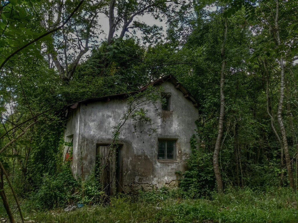 Заброшка в Лермонтово - Моё, Курорты краснодарского края, Заброшенное, Заброшенный дом, Лермонтово, Мобильная фотография