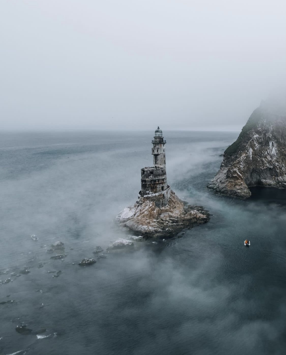 Foggy lighthouse of Sakhalin - The photo, Дальний Восток, Aniva Lighthouse, Sakhalin, Photographer, Sakhalin Region, Fog, Longpost
