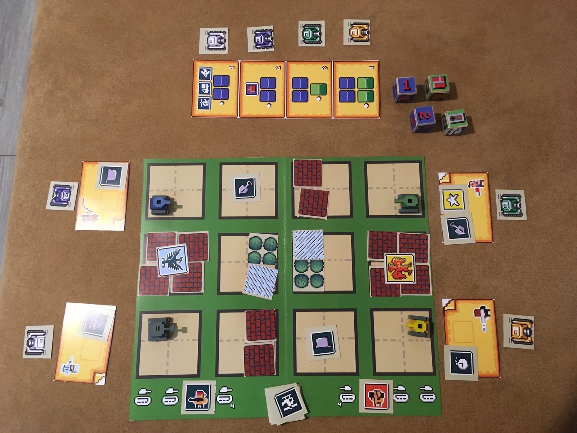 Board game based on tanks for Dendy - My, 90th, Childhood of the 90s, Back in the 90s, Retro, Retro Games, Board games, 8 bit, Dendy, Nes, Games, Computer games, Pixel Art, Tanks, Nostalgia, Childhood, Hobby, Gamers, Gamedev, Game art, Longpost