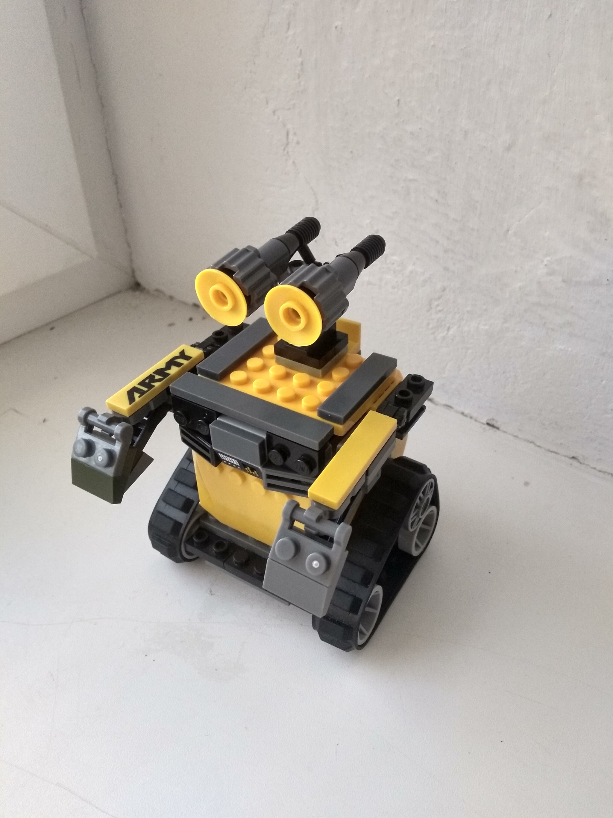 WALL•E from Lego - My, Wall-e, Modeling, Constructor, Hobby, Longpost