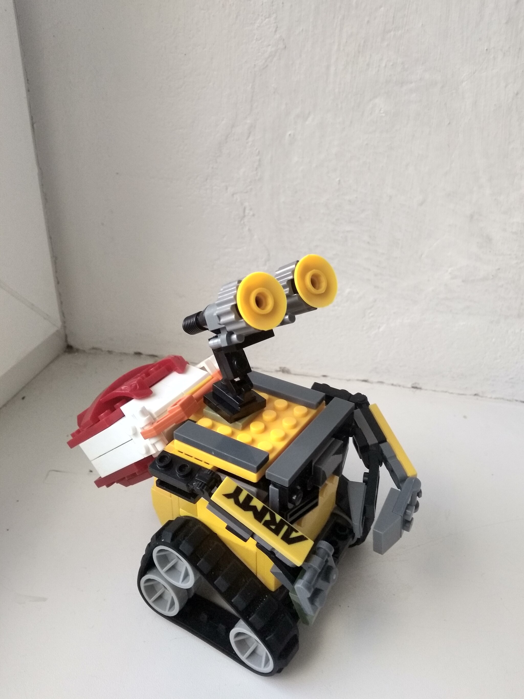 WALL•E from Lego - My, Wall-e, Modeling, Constructor, Hobby, Longpost