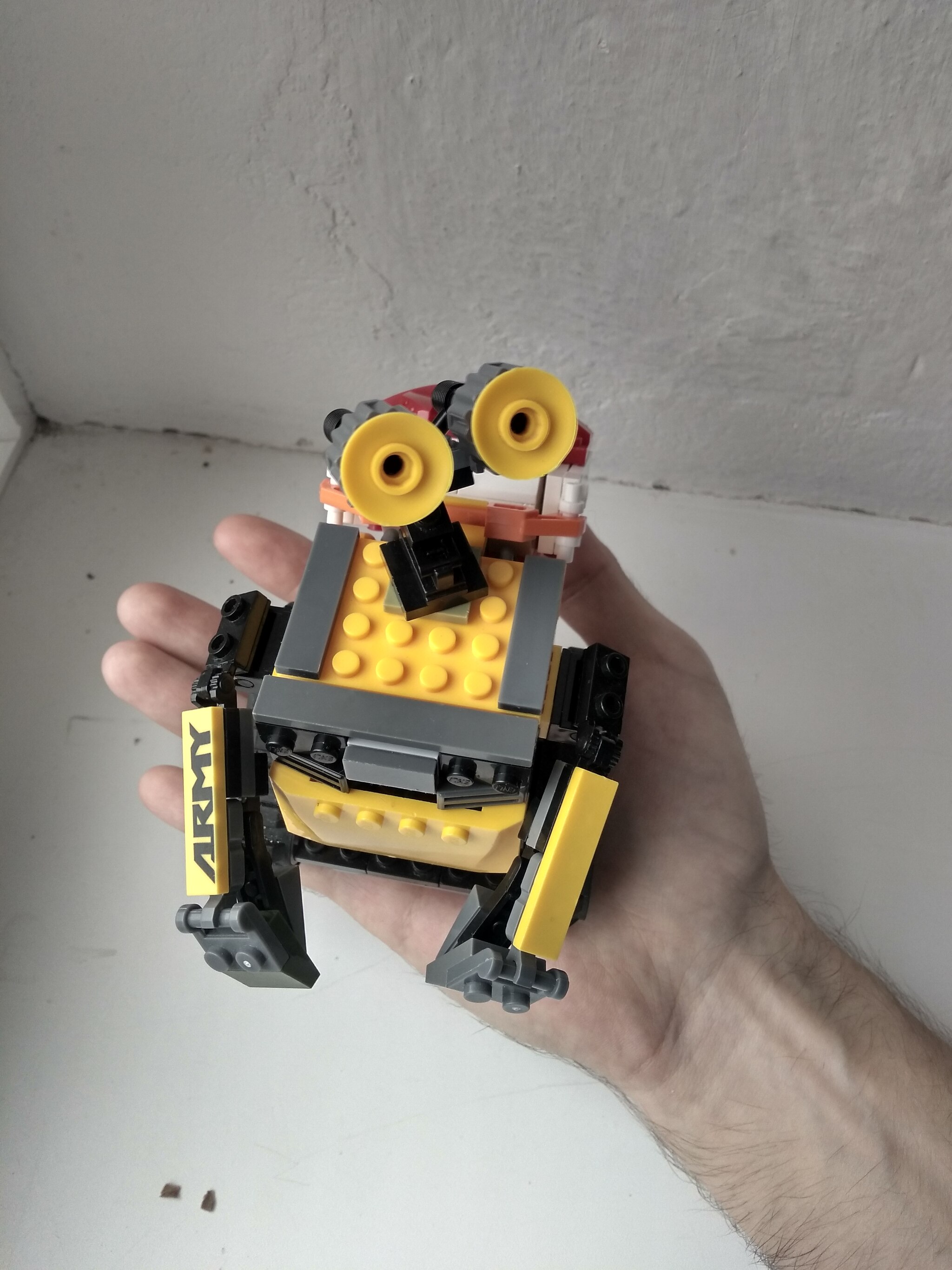 WALL•E from Lego - My, Wall-e, Modeling, Constructor, Hobby, Longpost