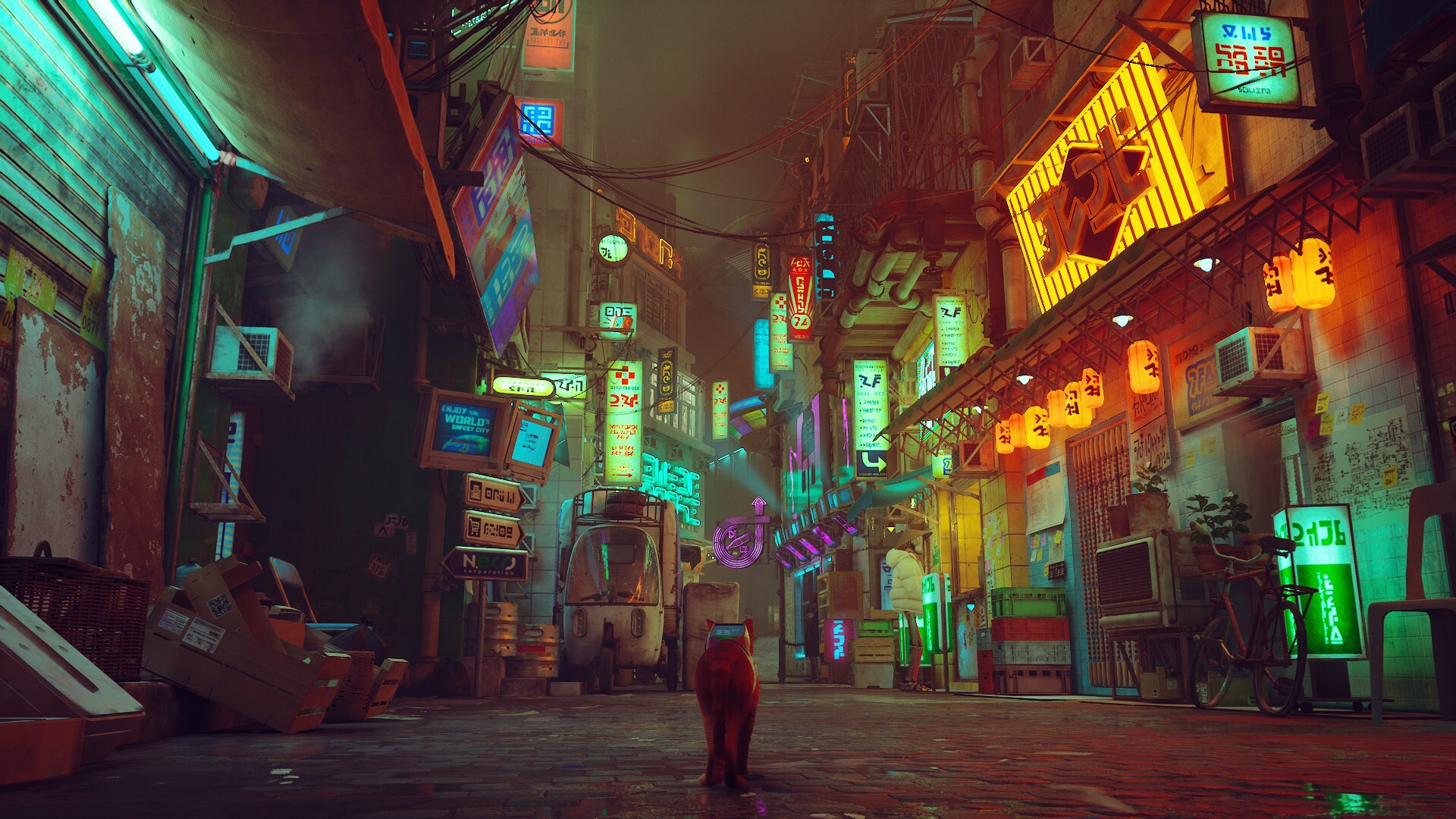 Cats-Cyberpunk-Dystopia-Cats Again - My, Gamers, Games, Инди, Stray, cat, Dystopia, Longpost