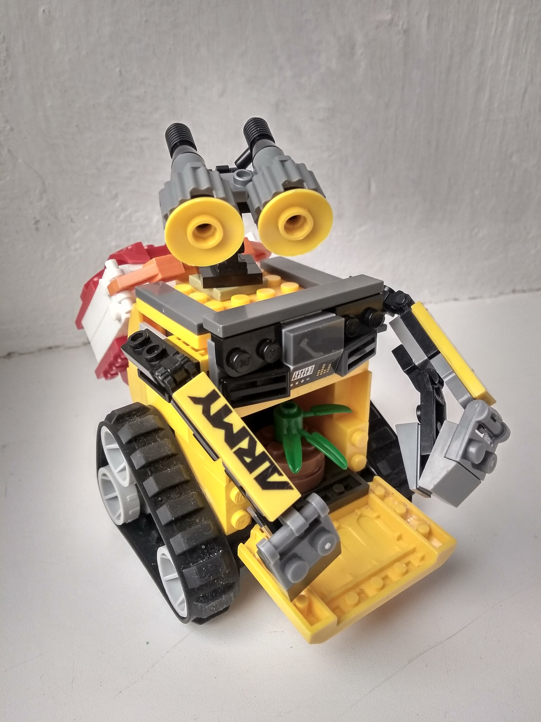 WALL•E from Lego - My, Wall-e, Modeling, Constructor, Hobby, Longpost