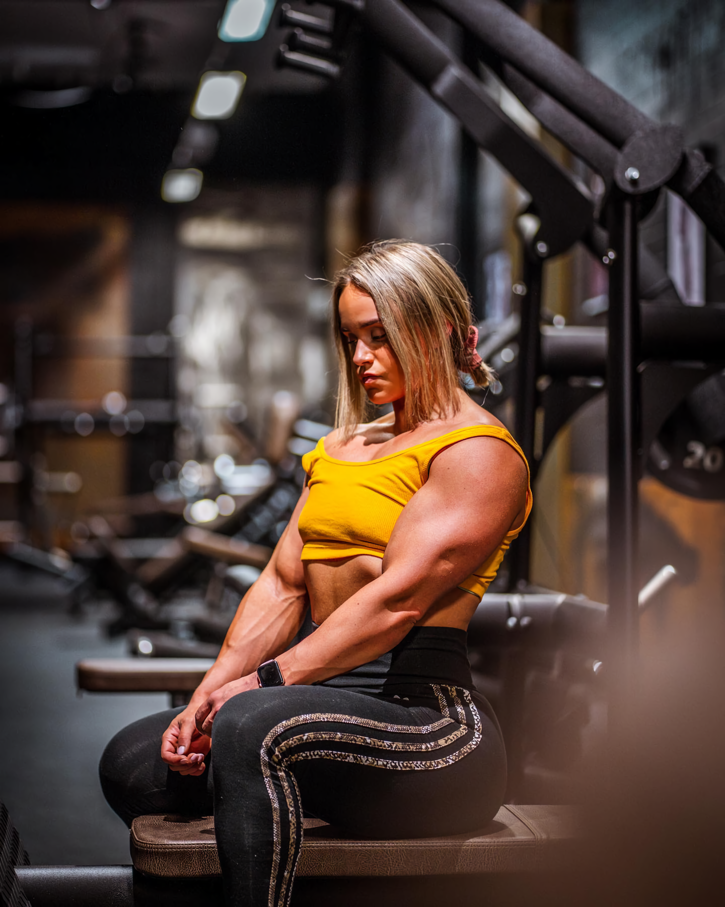 Melinda Lindmark - Melinda Lindmark, Strong girl, Sleep-Sleep, Girls, The photo, Sports girls, Body-building, Bodybuilders, Video, Vertical video, Longpost