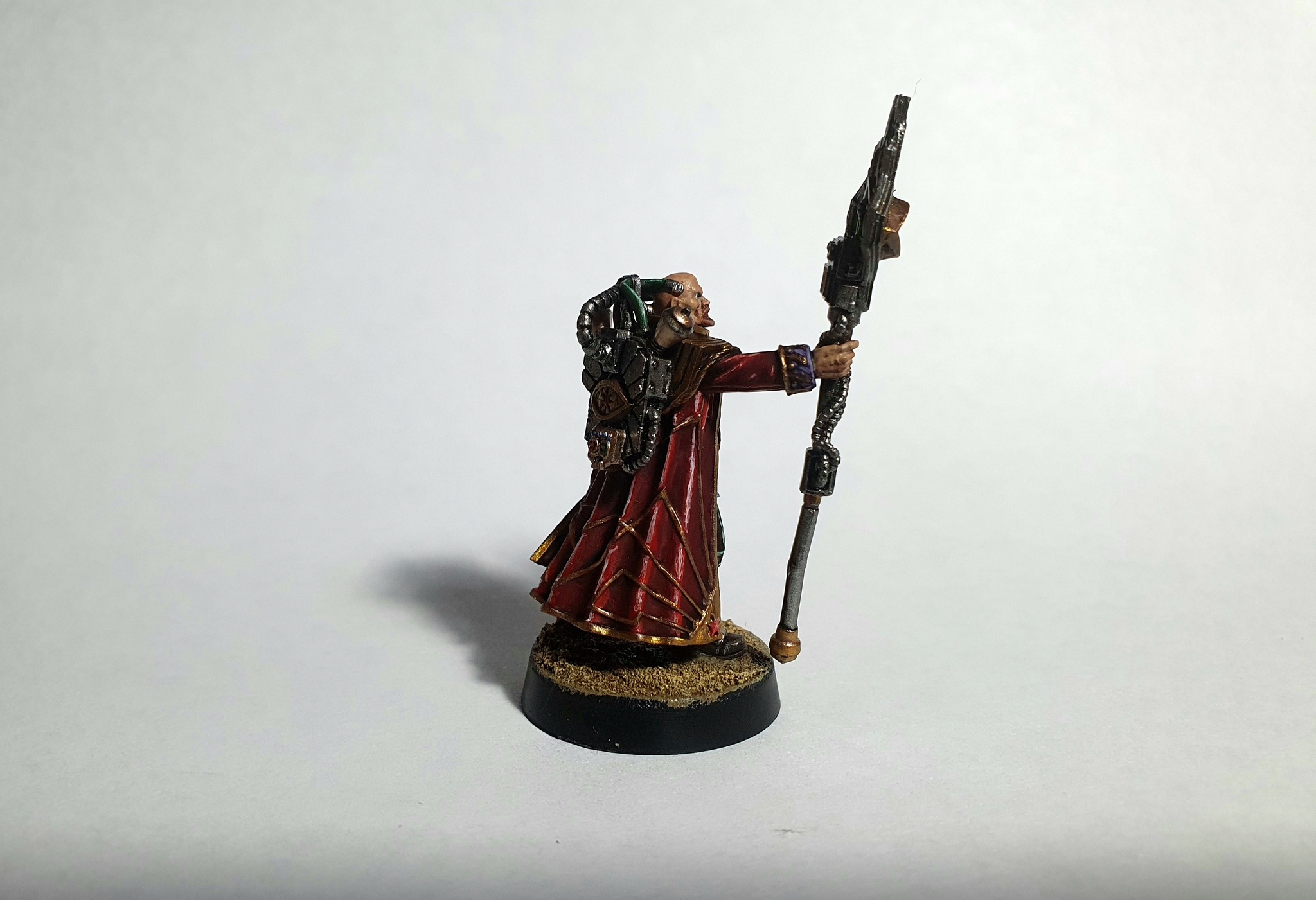 And our father Psyker, he was a good leader! - My, Warhammer 40k, Imperium, Painting miniatures, Astra Militarum, Artel w, Desktop wargame, Hobby, Longpost