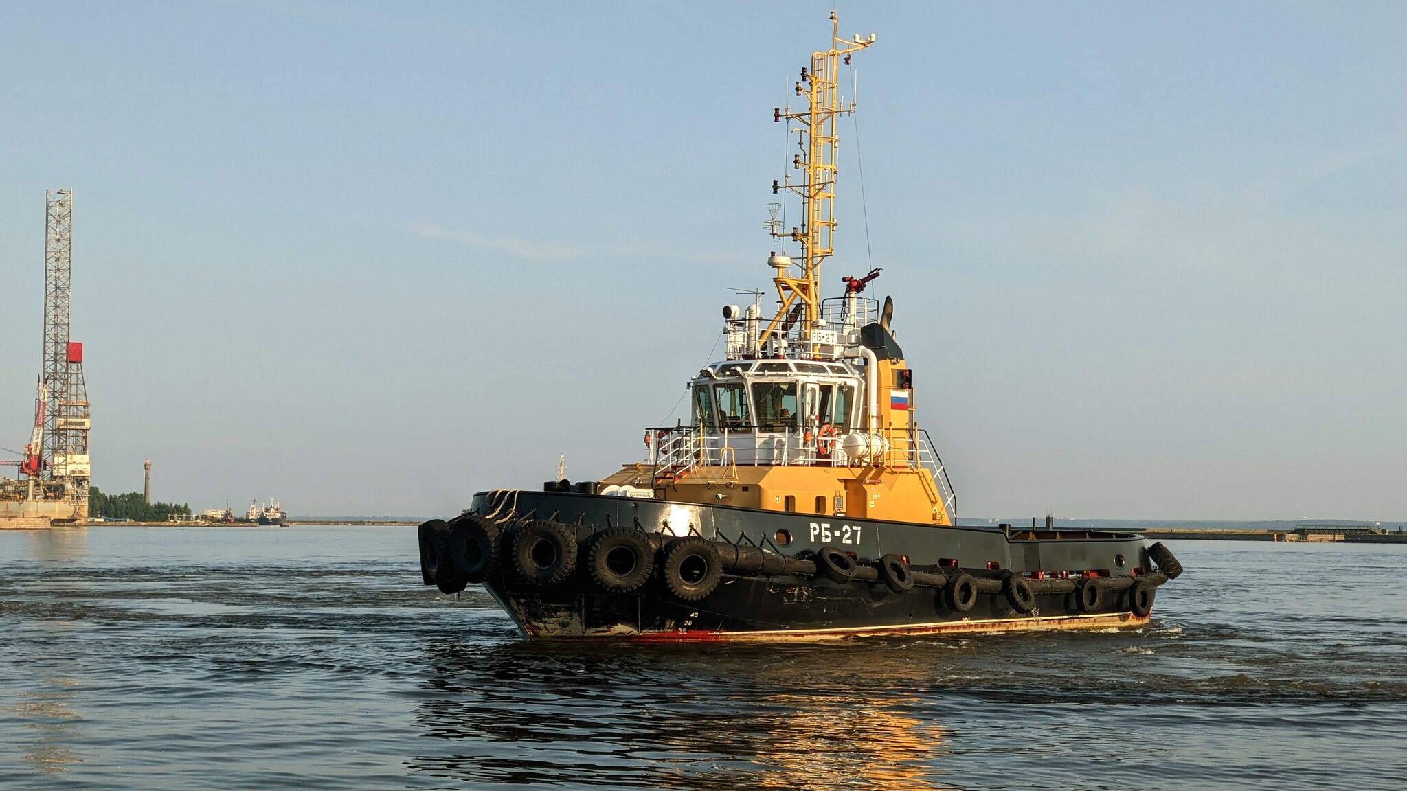 Tug waltz - My, Video, Kronstadt, Tow, Waltz