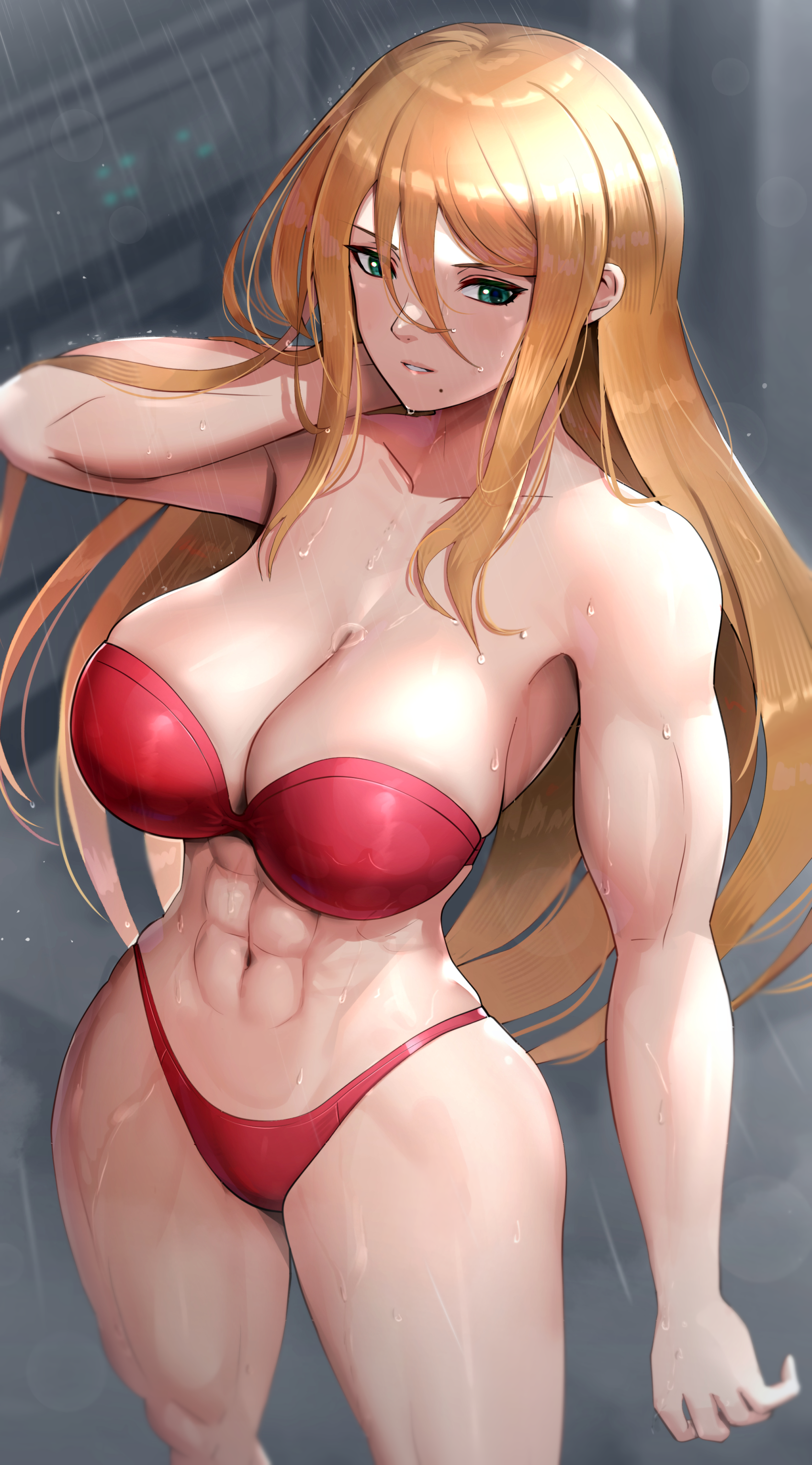 Samus Aran - NSFW, Muscleart, Strong girl, Art, Samus aran, Metroid, Anime, Anime art, Fitonyashka, Sports girls, Gonzarez1938