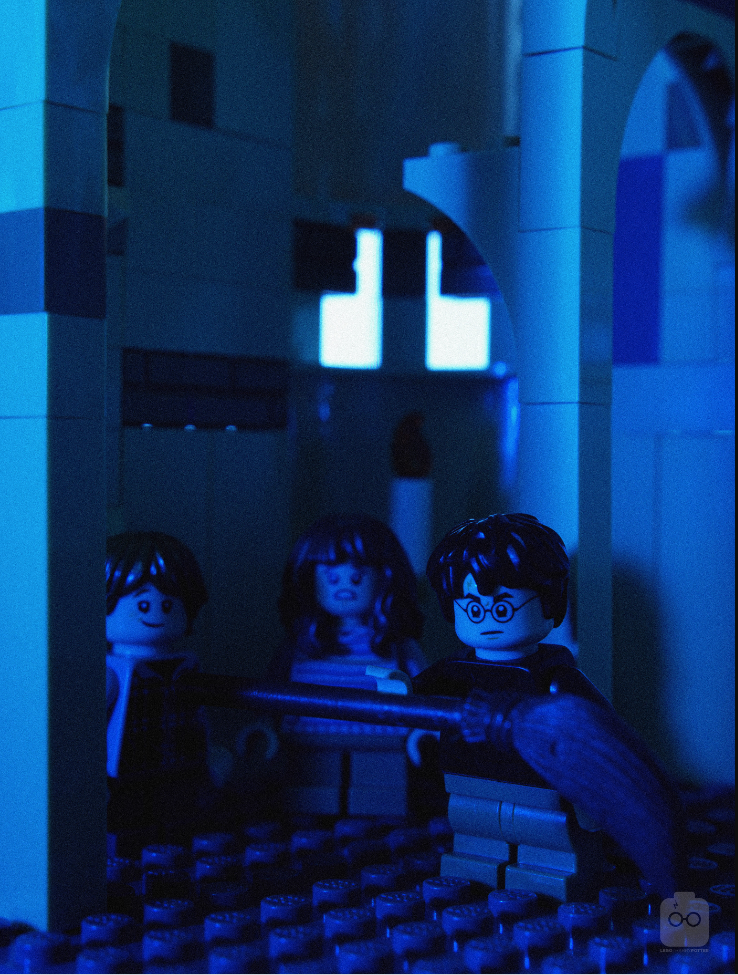 LEGO story of a boy who survived. - Harry Potter, Harry Potter and the Philosopher's Stone, Lego, Voldemort, Unicorn, Centaur, Hagrid, Draco Malfoy, Hermione, Ron Weasley, Professor Quirrell, Mirror Einalezh, Longpost