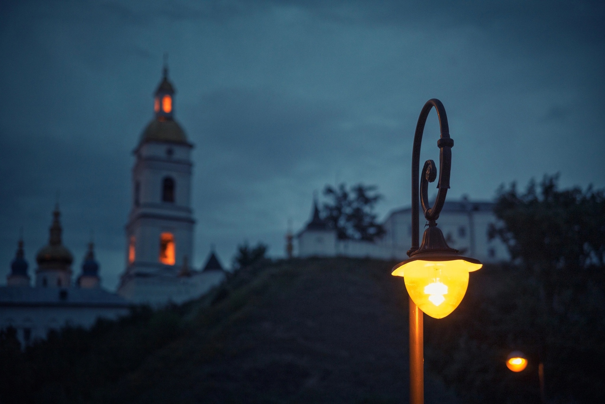 Urban evening - My, The photo, Tobolsk, Landscape, Town, The park, Urbanphoto, Longpost