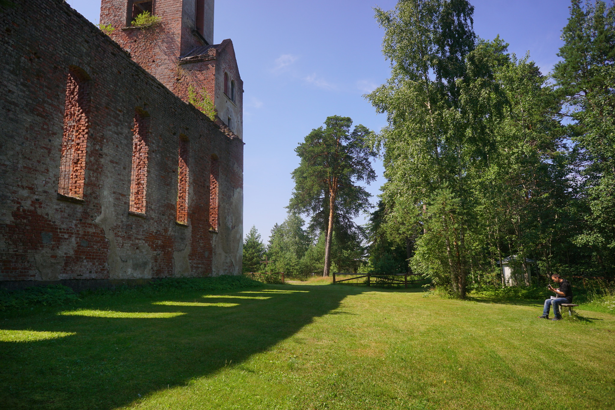 Pobeda village (Kanneljarvi) - My, Russia, Victory, KanneljГ¤rvi, Architecture, Longpost