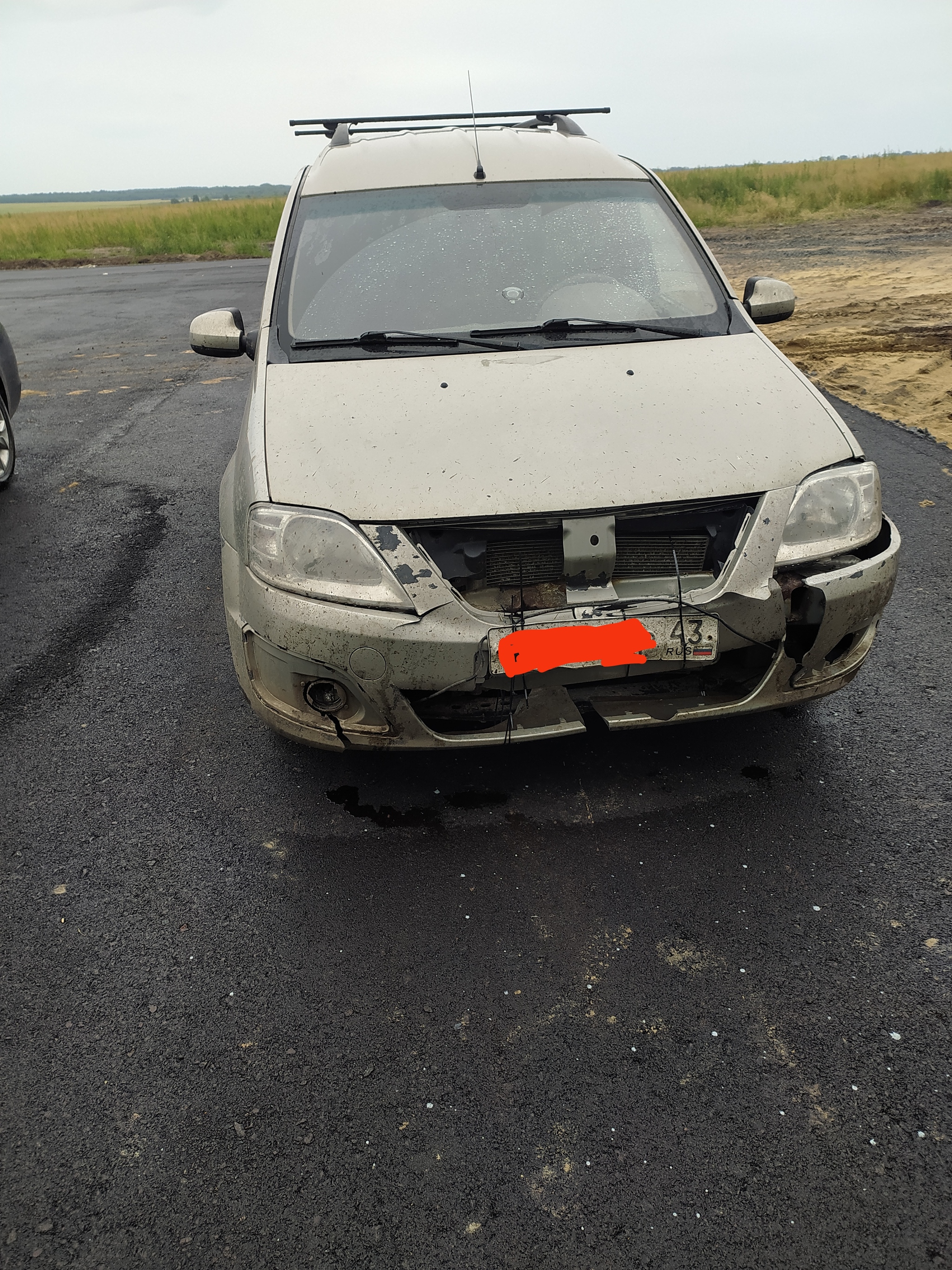 car accident - Road accident, Lada largus, Work, Problem, Need advice, Longpost