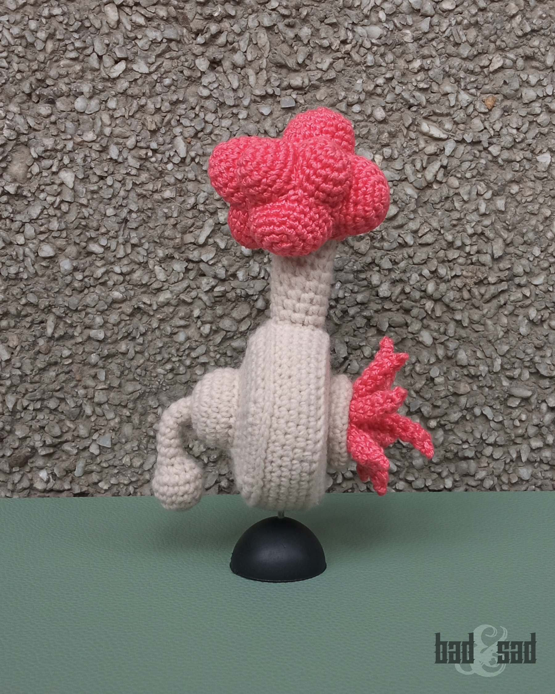 Plumbus - Rick and Morty - My, Needlework without process, With your own hands, Crochet, Amigurumi, Rick and Morty, Plumbus, Longpost