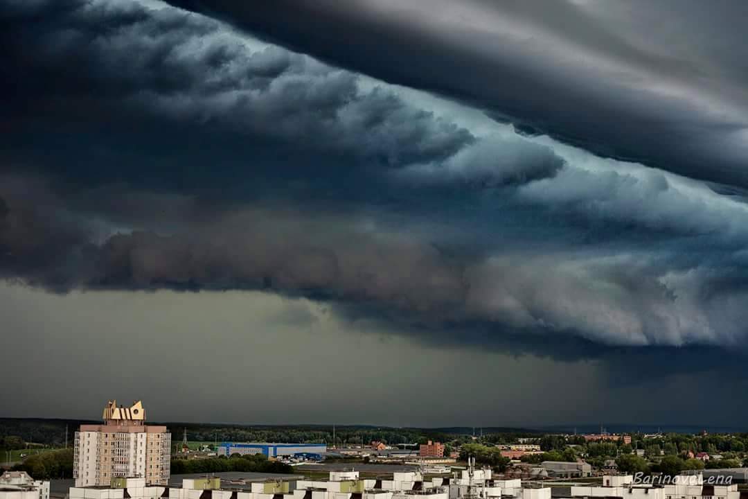 Super cell (super cell) - My, Thunderstorm, Weather