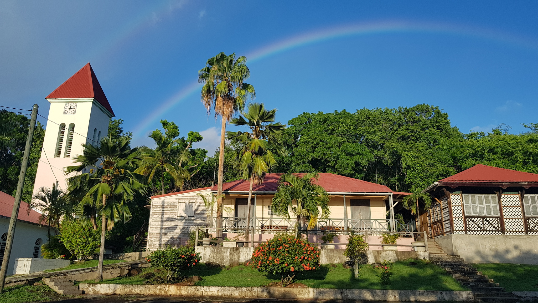 Caribbean improv 6 - My, Travels, Caribs, Guadeloupe, Sunset, Sea, Longpost