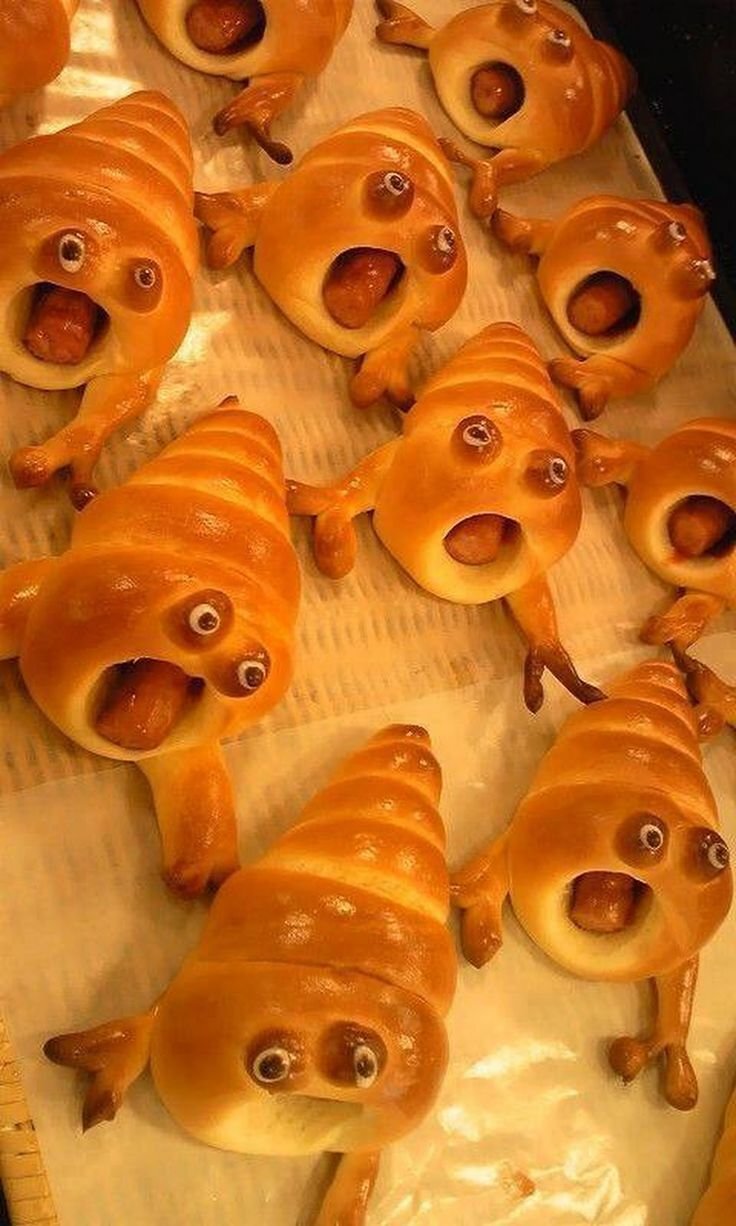 Full raskolbas. Asked to cook something unusual - Food, Cooking, Humor, Sausage in dough