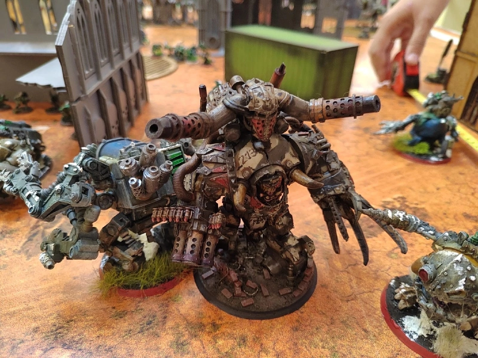 Orkz march forward! - My, Warhammer 40k, Orcs, Wh miniatures, Longpost