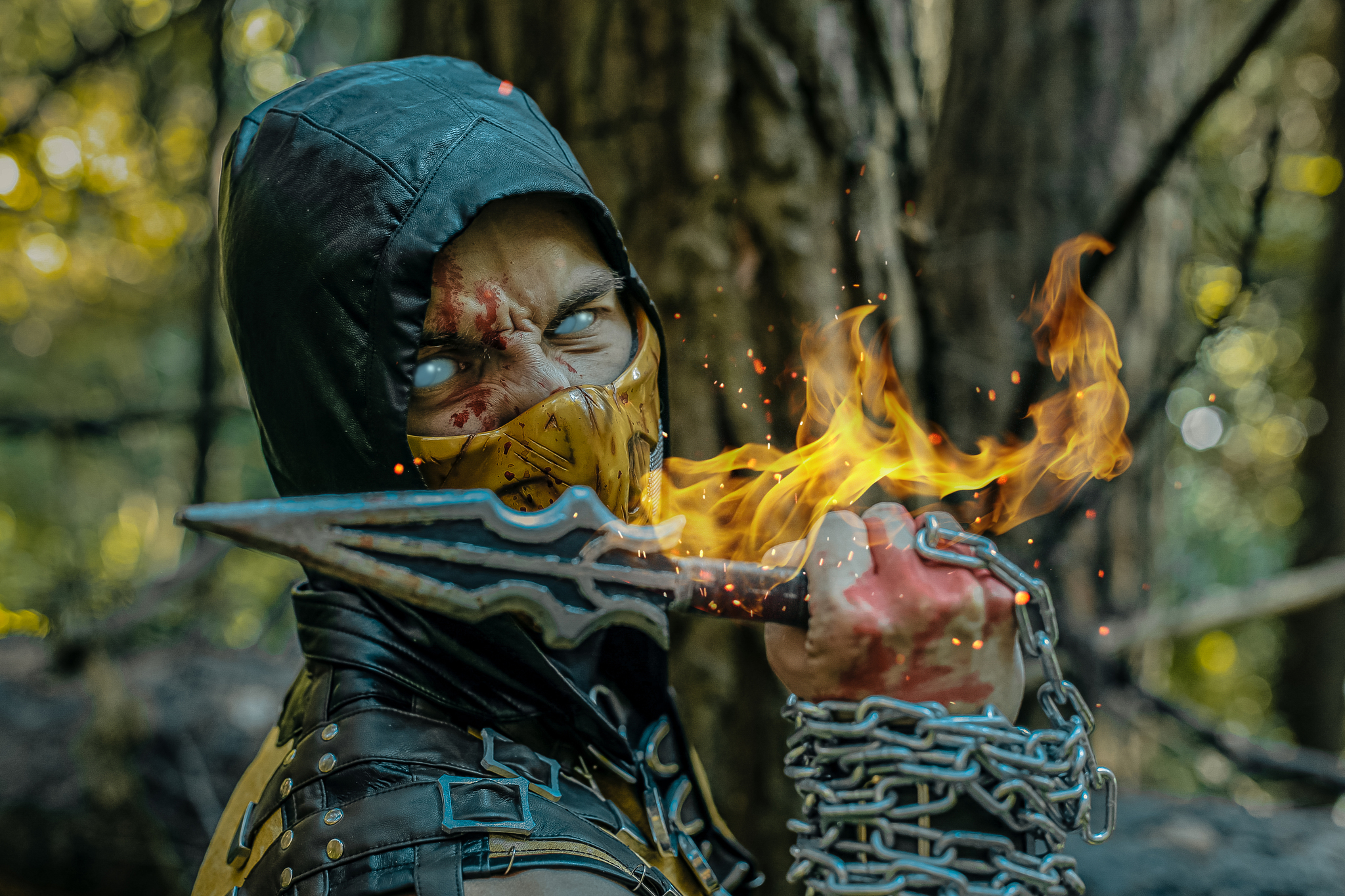 Scorpion (Mortal Kombat X) cosplay - My, Mortal kombat, Cosplay, Longpost