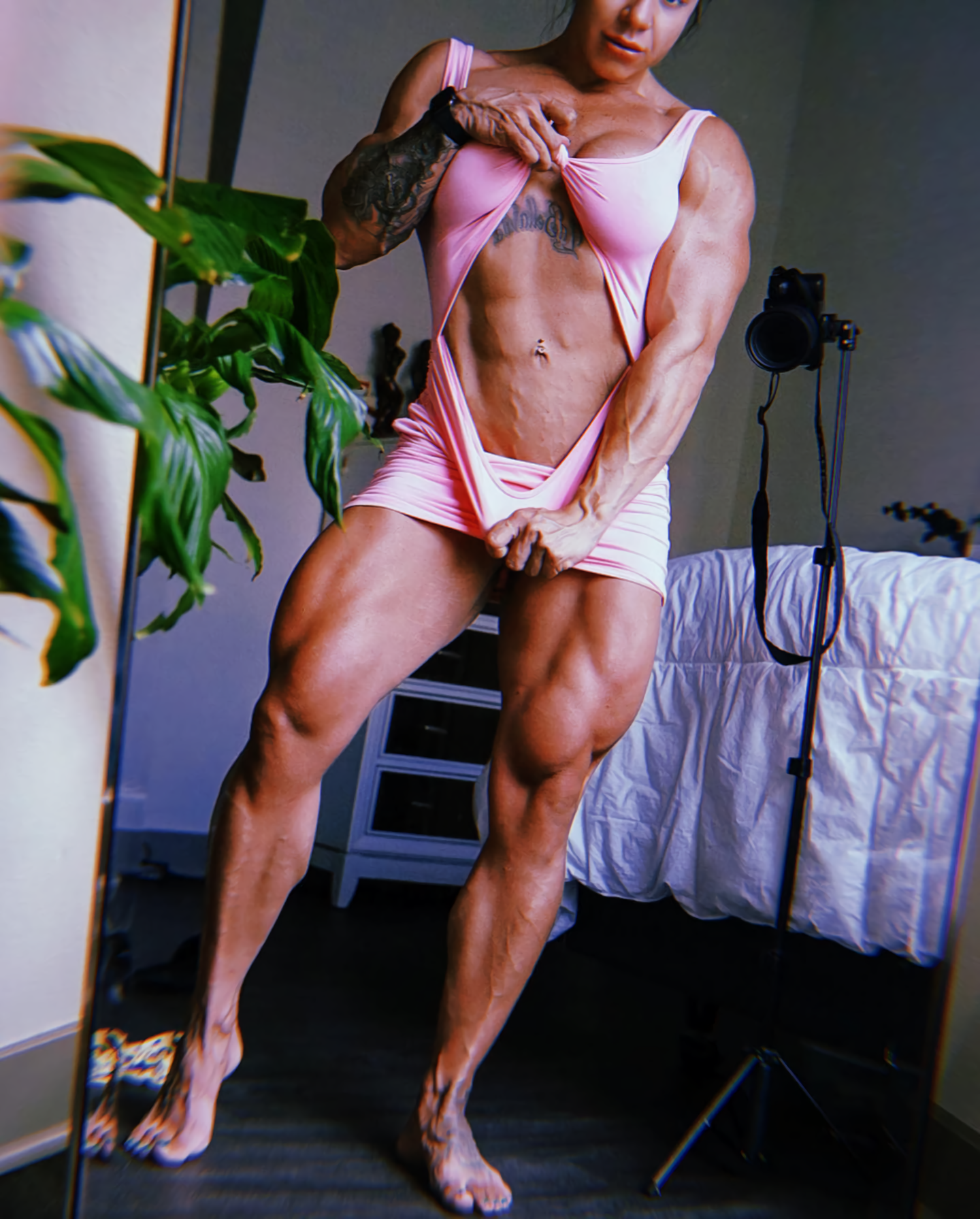 Chelsea Dion (@chelcbabyyy) - NSFW, Chelsea Dion, Strong girl, Sleep-Sleep, Girls, The photo, Sports girls, Body-building, Bodybuilders, Video, Vertical video, Longpost