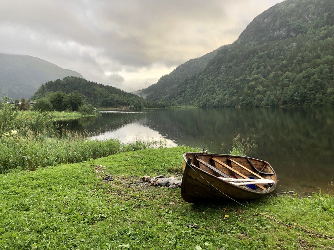 Boat - My, The photo, Nature, A boat, Lake