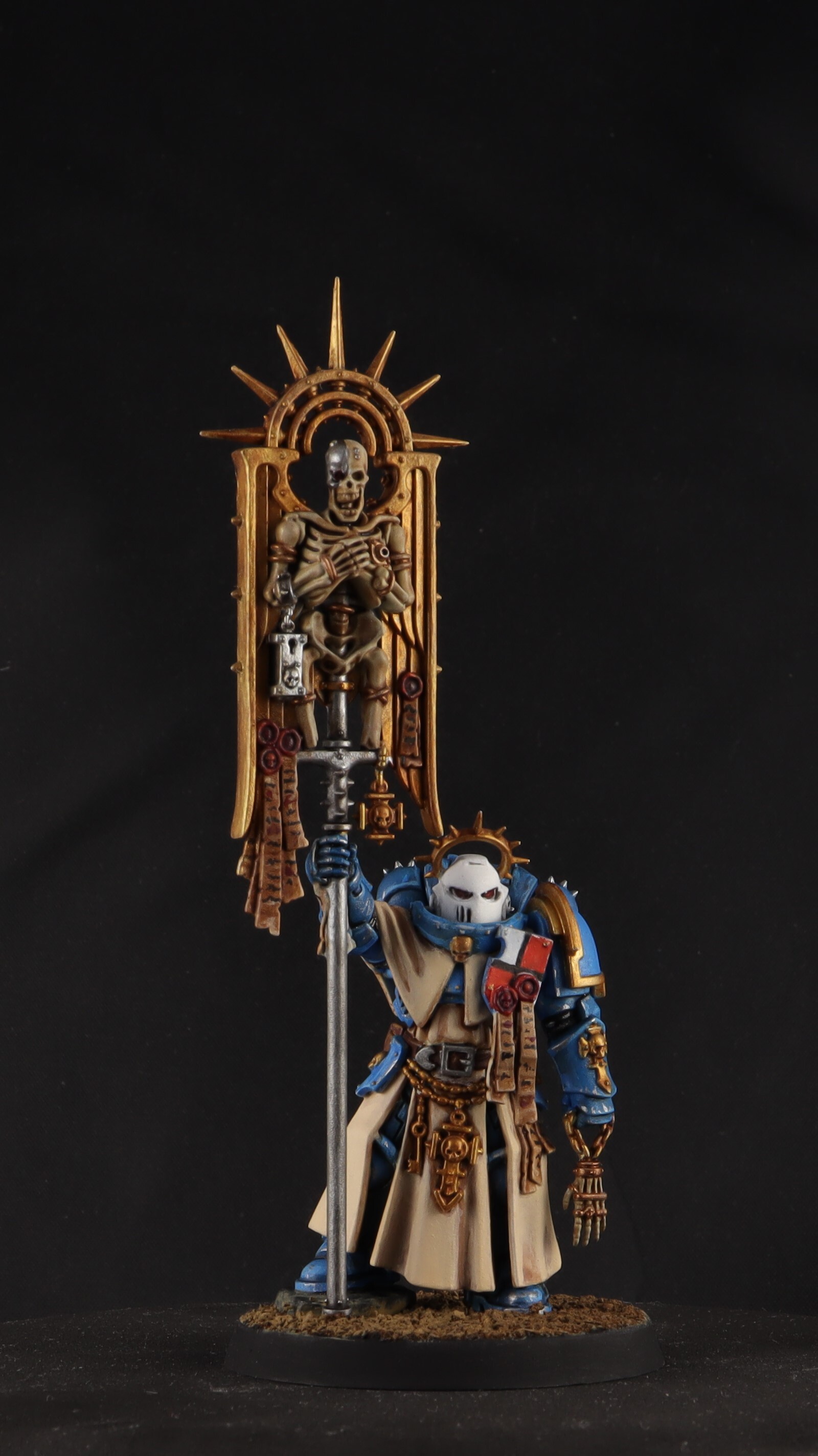 Indomitus Bladeguard Ancient, Warhammer 40000 - Warhammer 40k, Покраска миниатюр, Warhammer, Миниатюра, Фигурки, Стендовый моделизм, Моделизм, Длиннопост, Моё