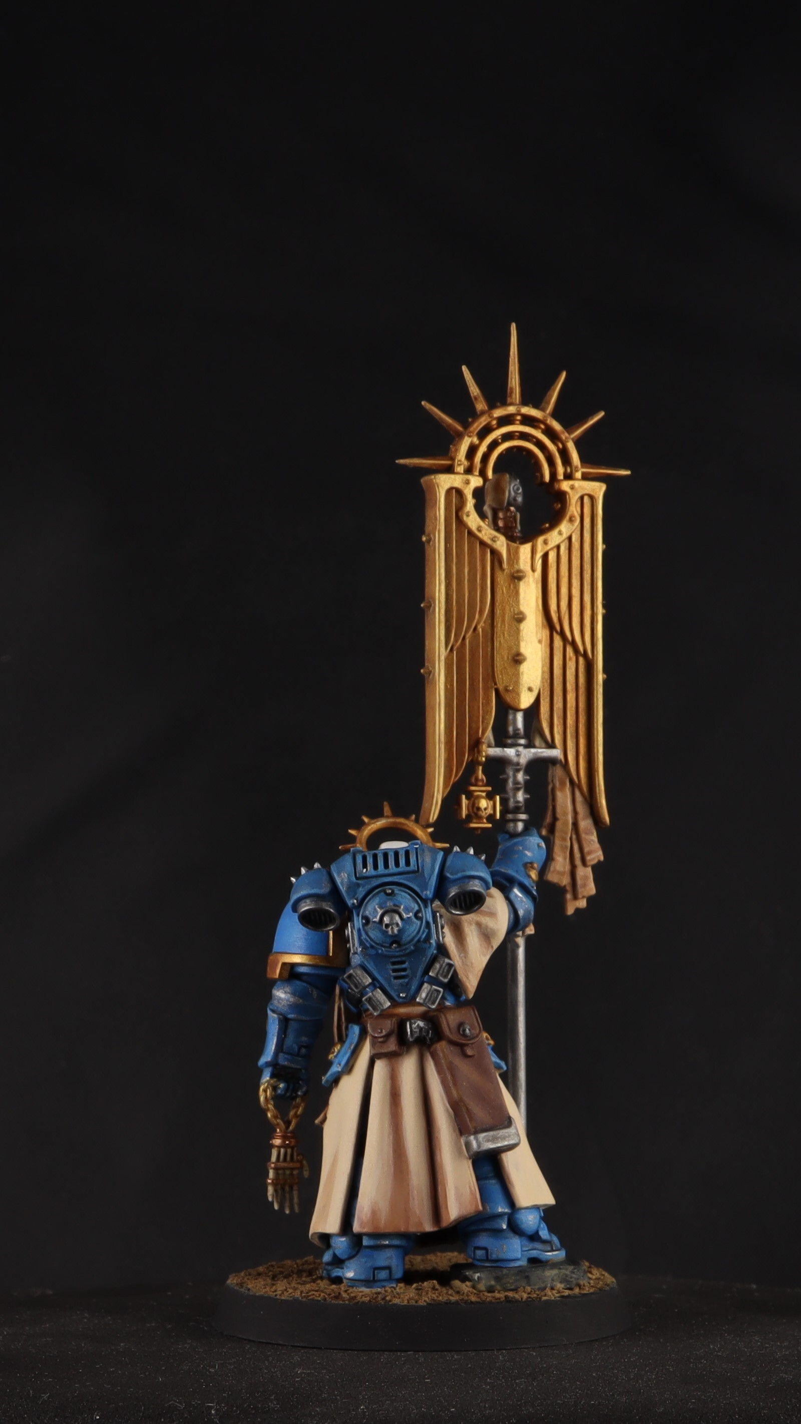 Indomitus Bladeguard Ancient, Warhammer 40000 - Warhammer 40k, Покраска миниатюр, Warhammer, Миниатюра, Фигурки, Стендовый моделизм, Моделизм, Длиннопост, Моё