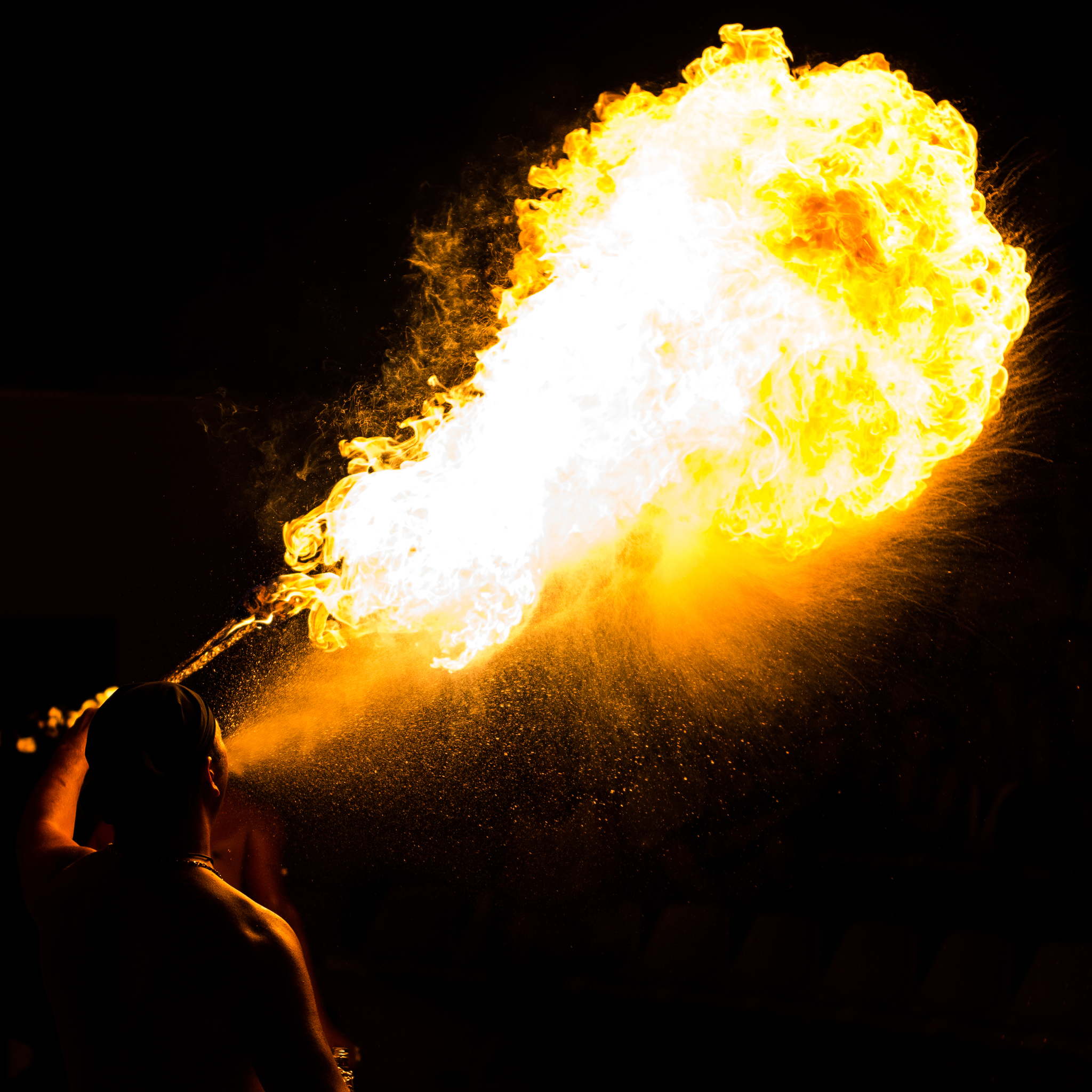 Fakir - The photo, Fakir, Fire, Show, Turkey, Contrast