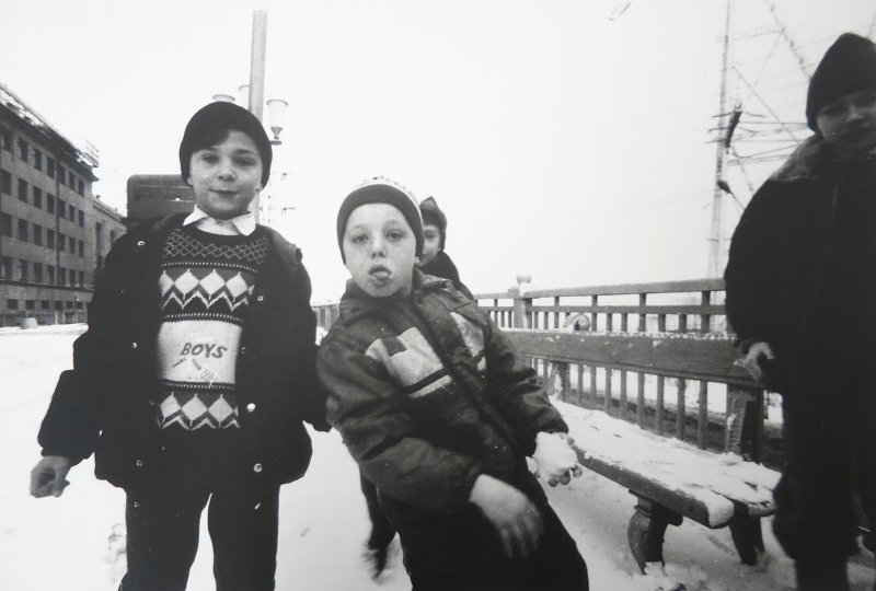 Самара, 1990 - Старое фото, Черно-белое фото, История России, Самара