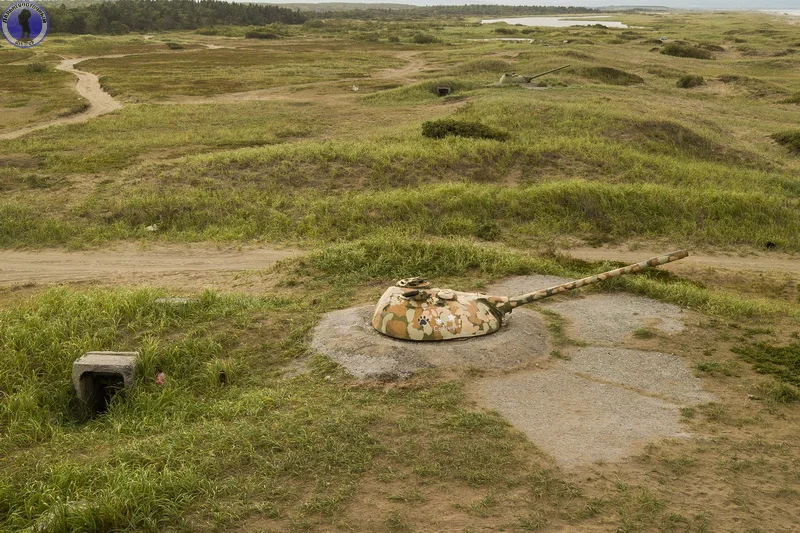 Artillery platoon of tank towers Starodubskoye abandoned on Sakhalin. - Sakhalin, Artillery, Tanks, Tower, Military equipment, Abandoned, Yandex Zen, Military, Longpost