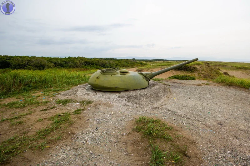 Artillery platoon of tank towers Starodubskoye abandoned on Sakhalin. - Sakhalin, Artillery, Tanks, Tower, Military equipment, Abandoned, Yandex Zen, Military, Longpost