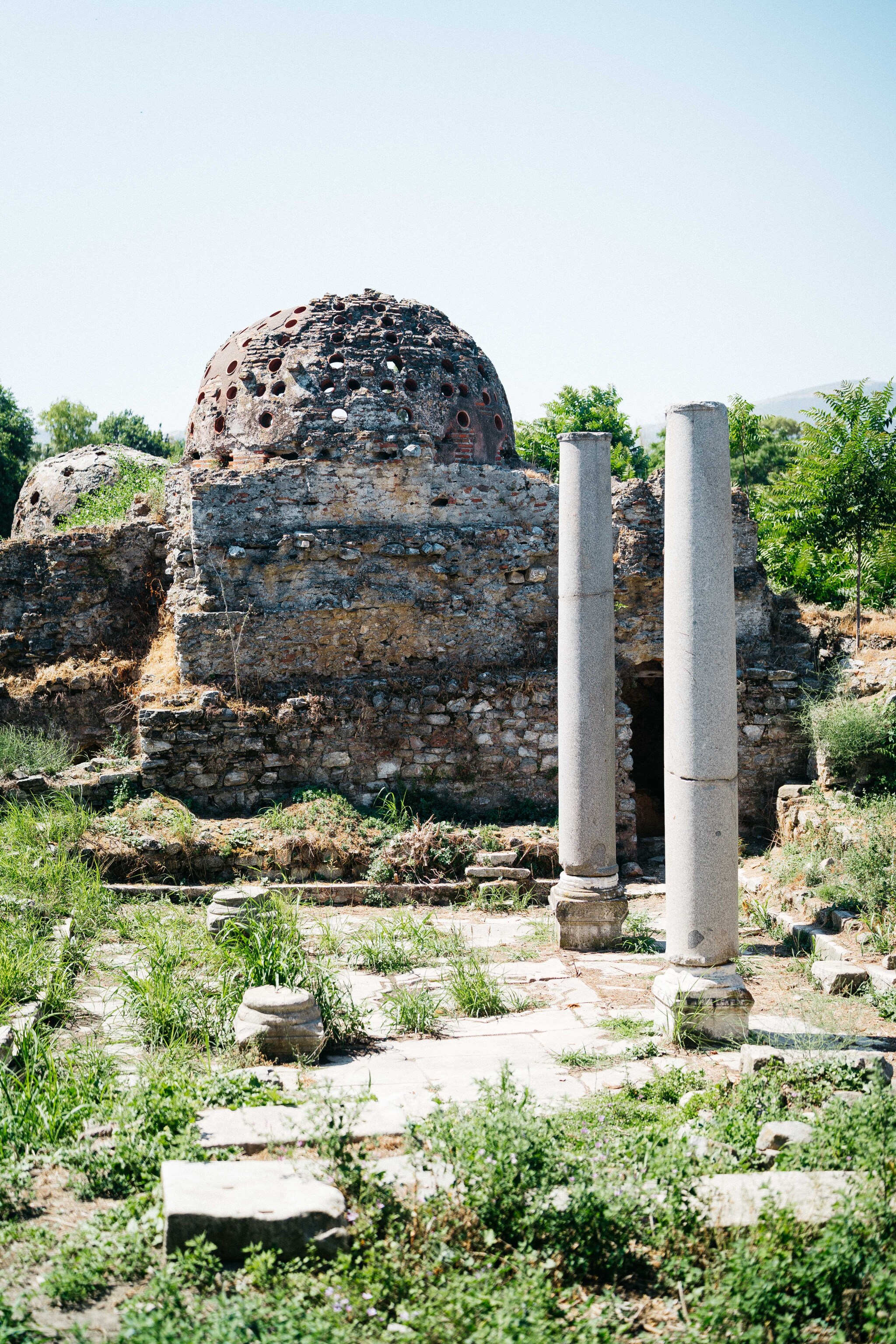 Hamam Isa Bay. - My, Travels, Turkey, Hilt, Hammam, Bath, Ruin, Ruins, Longpost