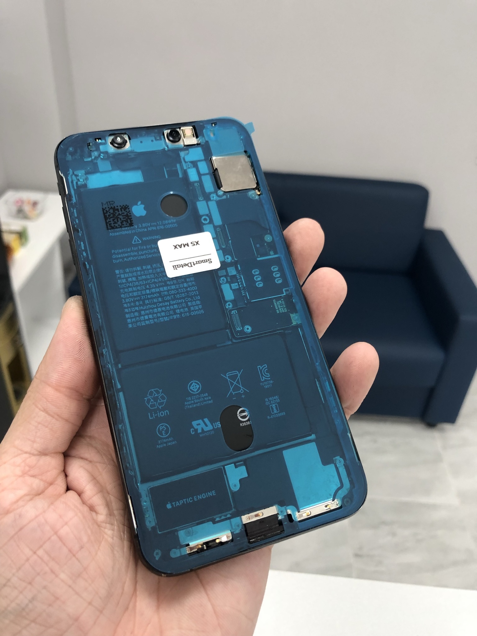 Iphone XS Max glass replacement. - My, Ремонт телефона, Rukozhop, iPhone XS, Apple, Glass replacement, Plywood, Repair of equipment, Telephone, iPhone, Longpost