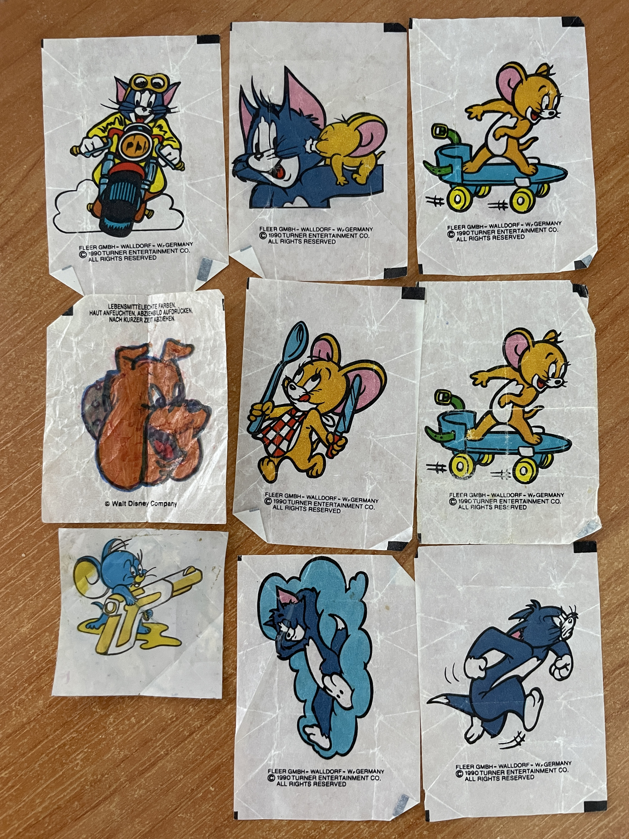 Cartoons, candy wrappers, inserts...Part 1 - My, Fantik, Earbuds, Gum, Chewing Gum Turbo, Childhood, Childhood of the 90s, Patbom, Flintstones, Tom and Jerry, Longpost