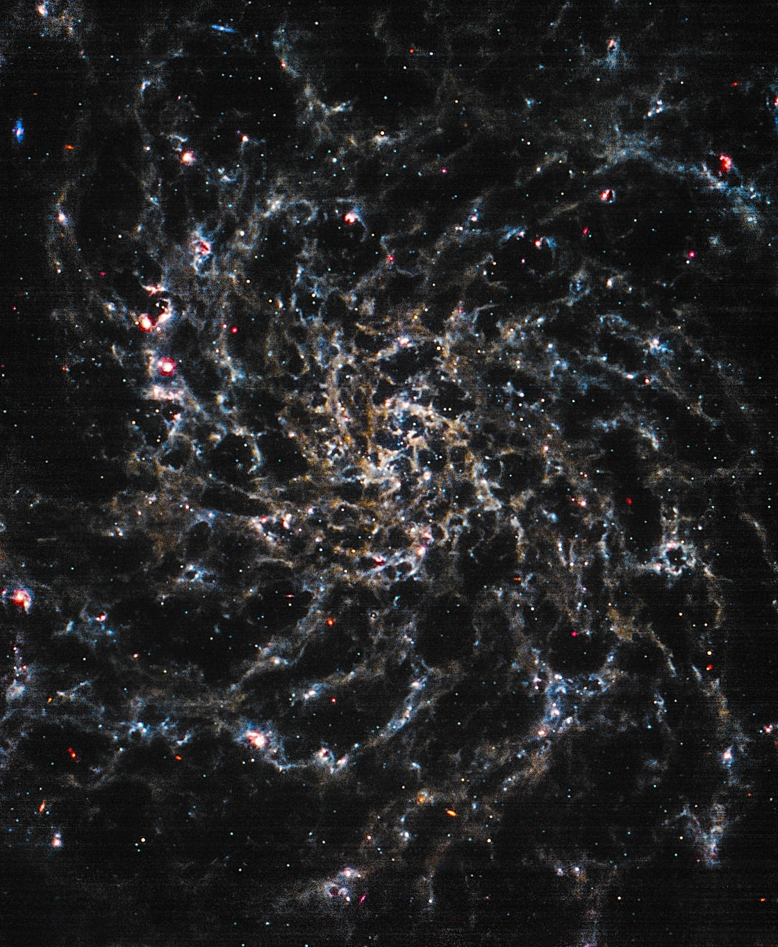 Galaxies captured by the James Webb telescope - Astronomy, James Webb Telescope, Galaxy, Longpost