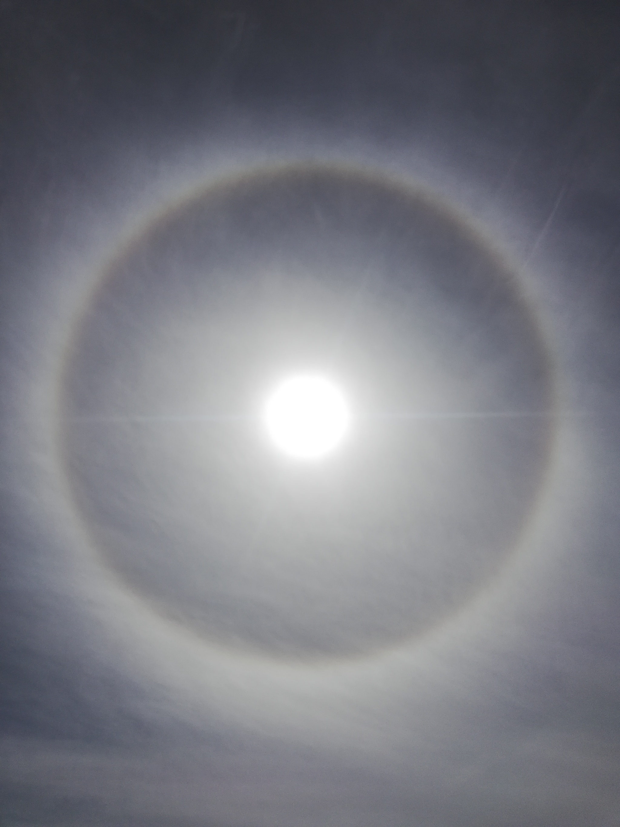 halo effect - My, Halo, Halo, The sun, Kaliningrad, Baltic Sea, Baltiysk, Pillau, Longpost