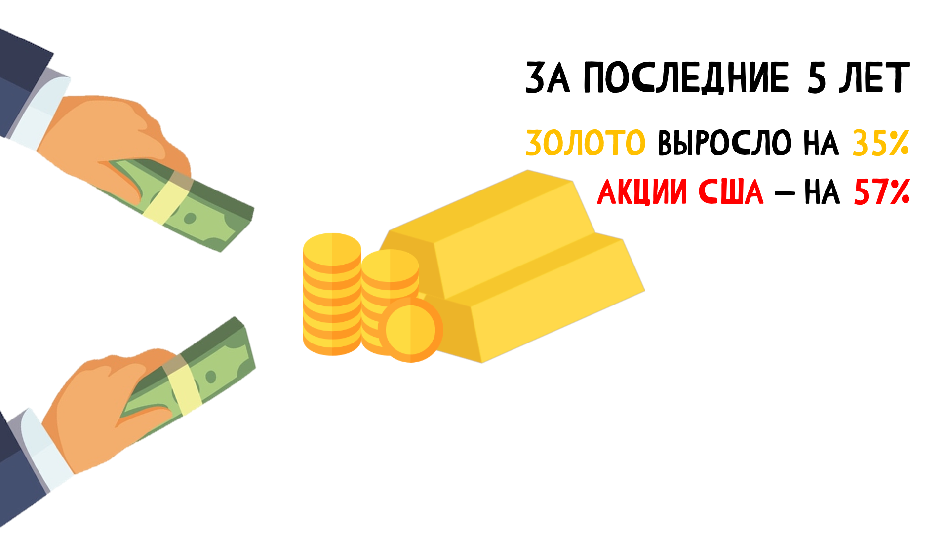 Экономика золотых слитков: купить нельзя продать | Пикабу