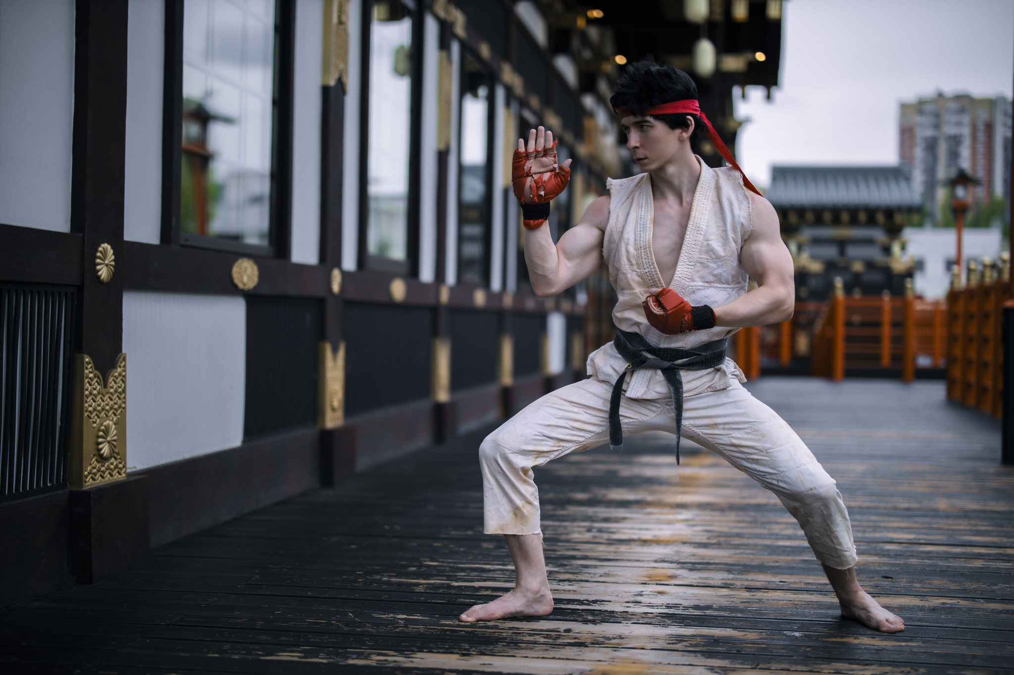 Ryu (Street Fighter) cosplay by: Arkham_psy | Пикабу