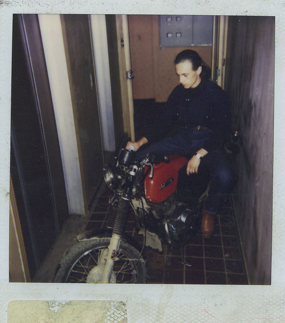 I bought myself a motorcycle, in short - My, Moto, Moscow, Motorcyclists, Polaroid