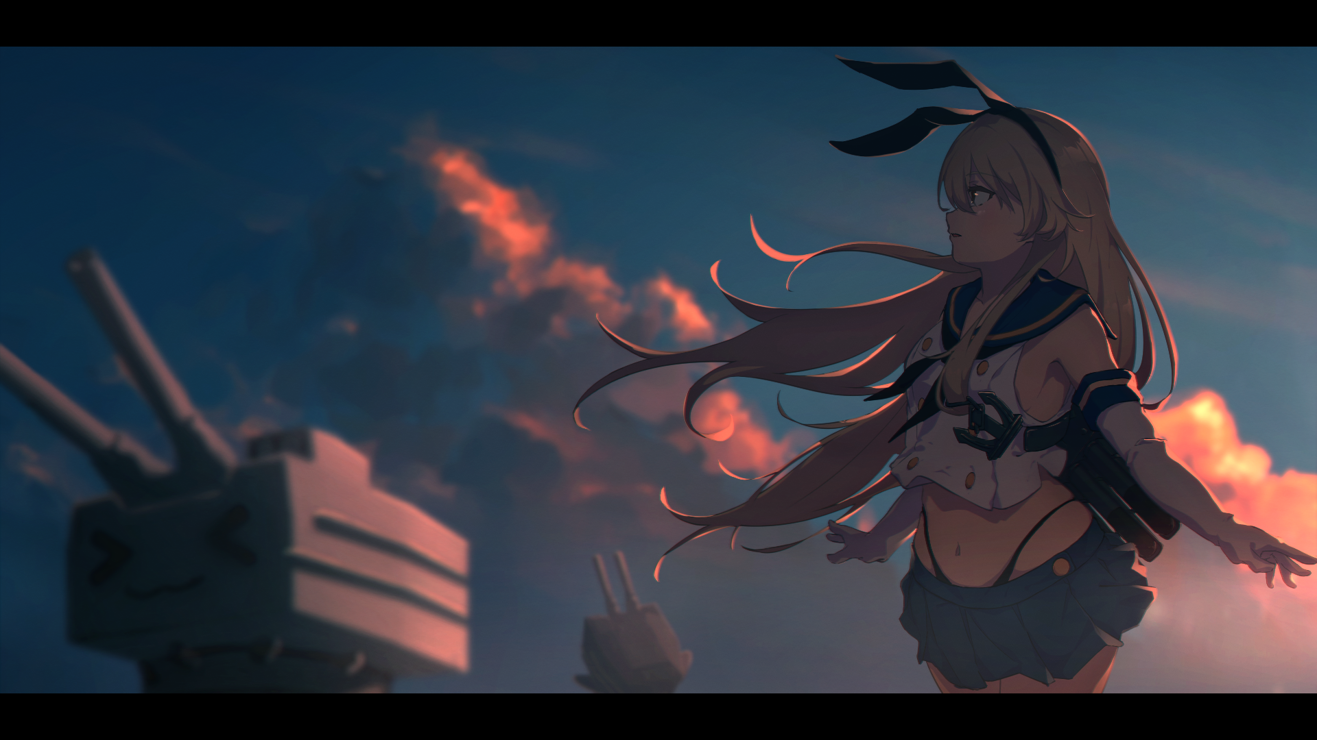 Shimakaze - Kantai Collection, Shimakaze, Anime Art, Игры