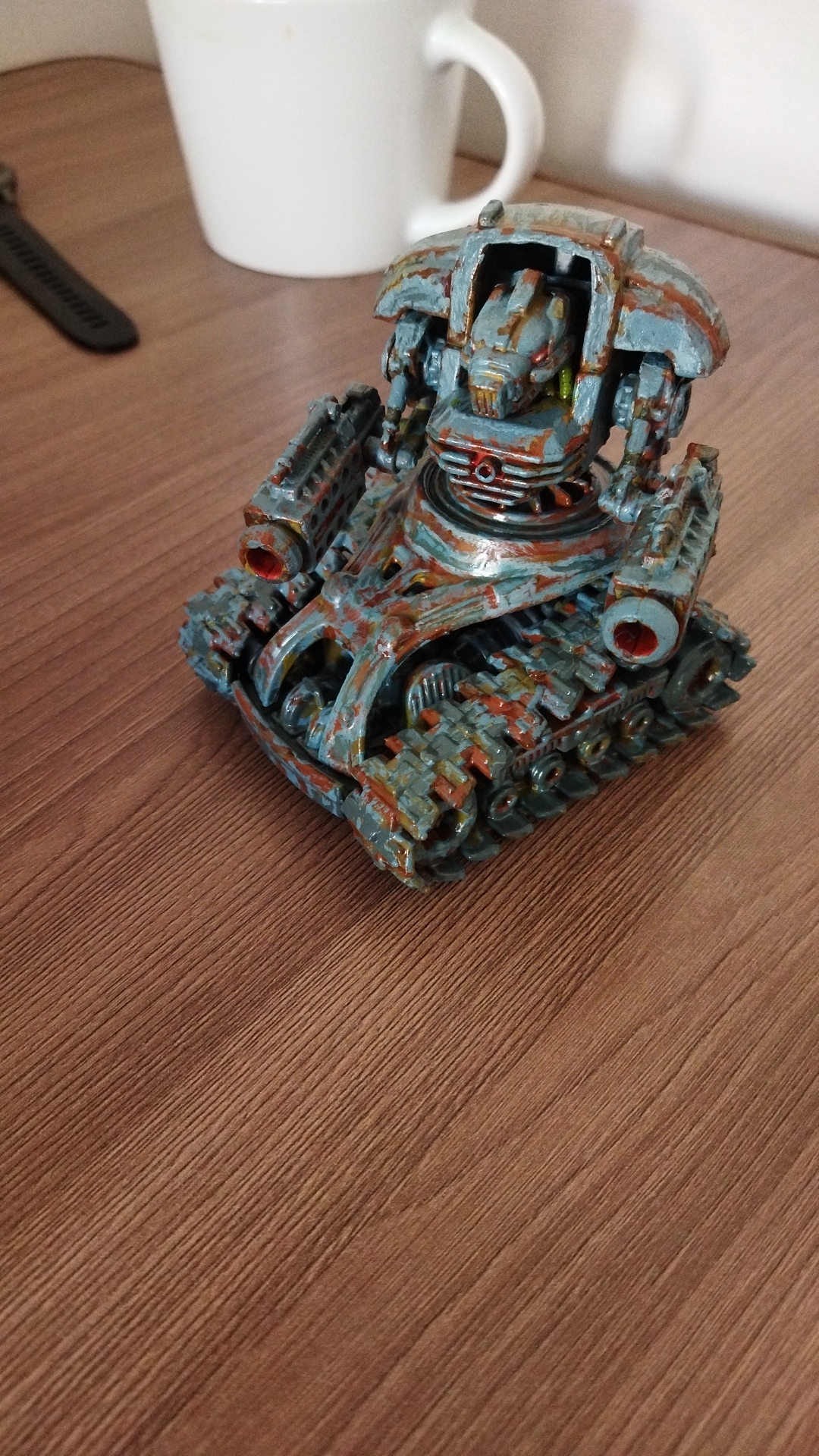 Paint a cybertank from a technologist - My, Painting miniatures, Technologist, Longpost